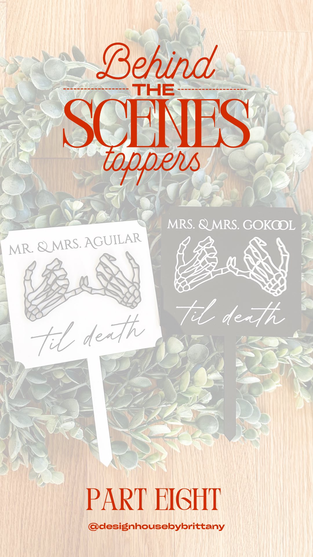 I know Instagram isn’t the place for long format videos, but I don’t care.🙃 I had some time today to show me processing my three orders (all of which were Til Death toppers) and it made me remember the old days when I started out, back when I’d post long IG stories showing tutorials or what I was working on. It definitely made me miss the ease and sense of videos not needing to be perfectly curated to be worthy of posting.
So, this will be annoying to post because I’m limited to three minute Reels, but like I said, I wanted to post it here too in addition to my TikTok. There will be EIGHT parts total, so apologies if you don’t want to see all these! Not all days are busy, so I’m learning to embrace the slower season to maybe get back to remembering how it all started.✨
#lasercutting #laserengraving #thundernova #caketopper #wedding #weddingdecor #eventdecor #tildeath #acrylic #designhousebybrittany