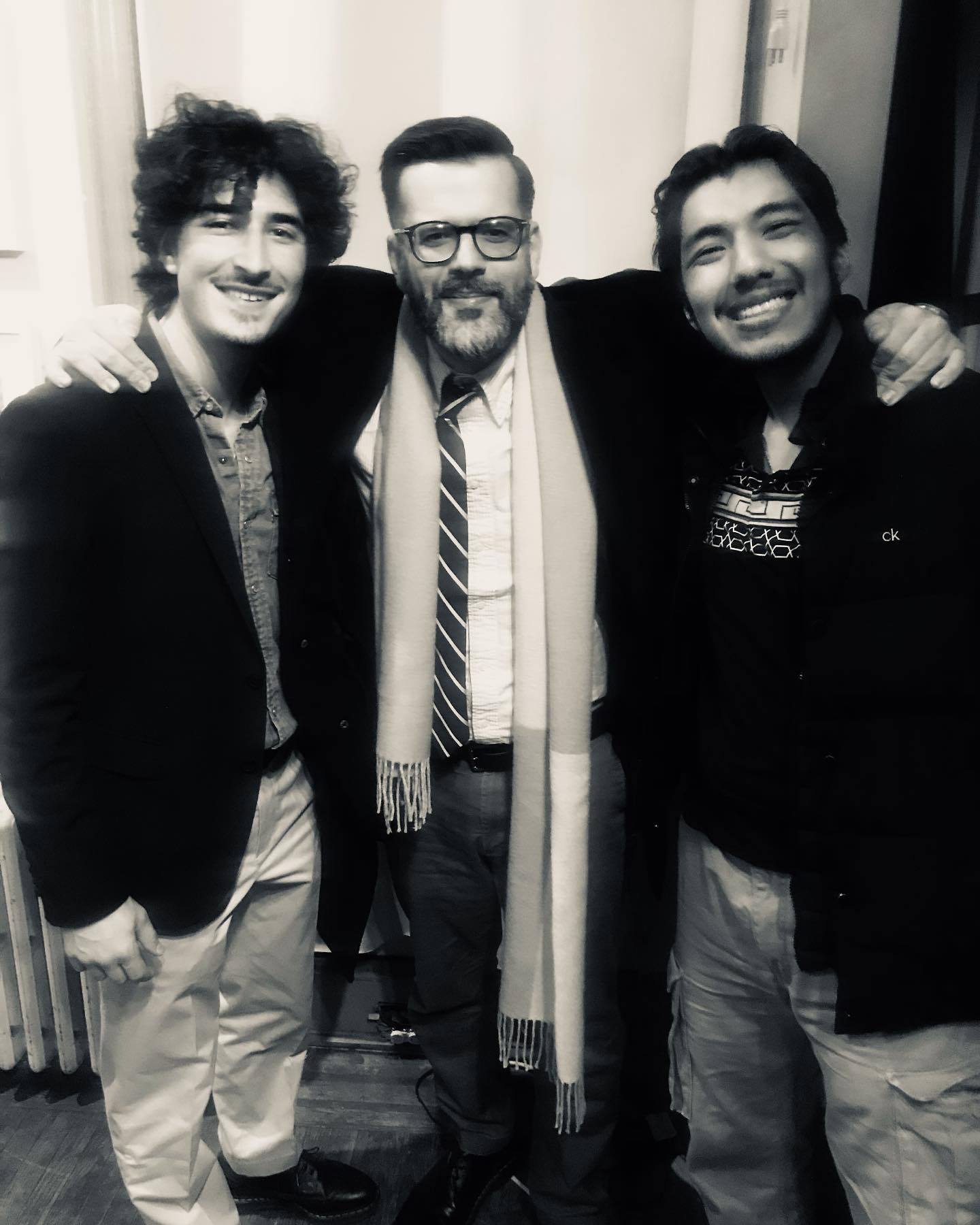 Catchin up with some alumni at @notsolatin @loganzaudmusic @osorio_edwiin 💜