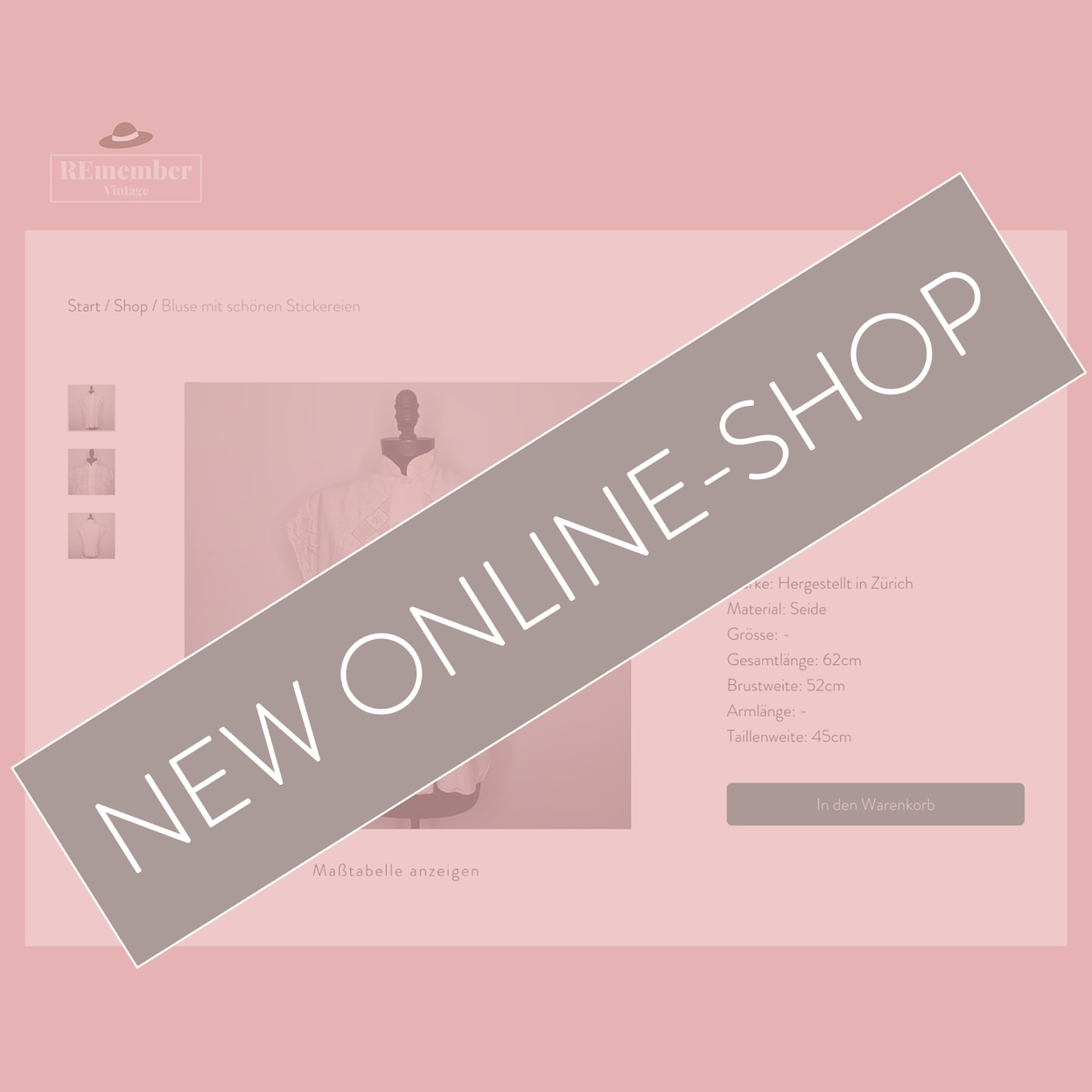 BIG NEWS: Ab sofort findet ihr eure liebsten Secondhand-Styles in unserem neuen Online-Store. 🤩
Egal, ob ihr auf der Suche nach einzigartigen Retro-Teilen oder nachhaltiger Mode seid – klickt euch durch unsere handverlesene Auswahl und shoppt bequem von überall.
Schaut vorbei unter remember-vintage.ch/shop und feiert mit uns den Start unseres Online-Shops! 🎉
Wir werden stetig neue Stücke hochladen, es lohnt sich also regelmässig vorbeizuschauen.
Wir versenden ausschliesslich in der Schweiz und in Liechtenstein.
#secondhand #vintage #zurich #nowonline #onlineshop #shoponline