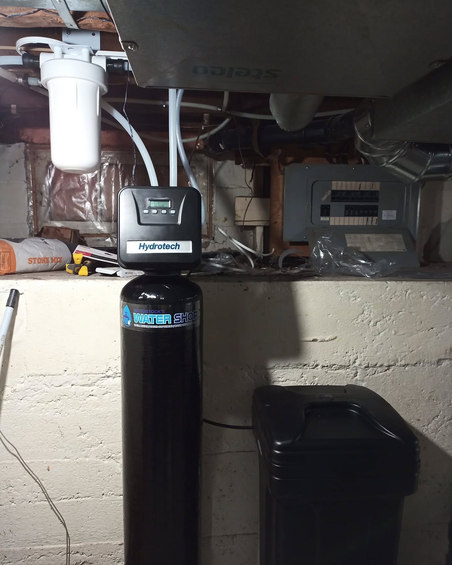 Yesterdays install! Tight spot but we made it work!