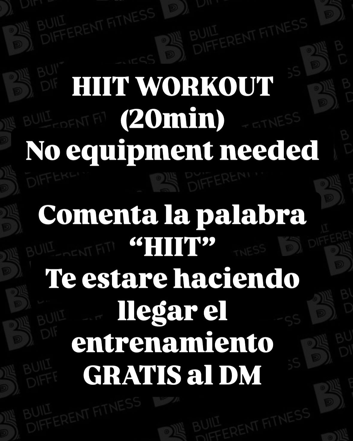 ¡Transforma tu rutina en solo 20 minutos!
Te regalo un entrenamiento HIIT diseñado para hacer en casa sin necesidad de equipo, solo con tus ganas de ejercitarte. Este video intensivo te ayudará a quemar calorías, mejorar tu resistencia y tonificar tus músculos de manera rápida y efectiva.
¿Quieres probarlo? Comenta la palabra “HIIT” y te enviaré el video directamente a tu DM.
¡No te lo pierdas y comienza a transformar tu cuerpo hoy mismo!