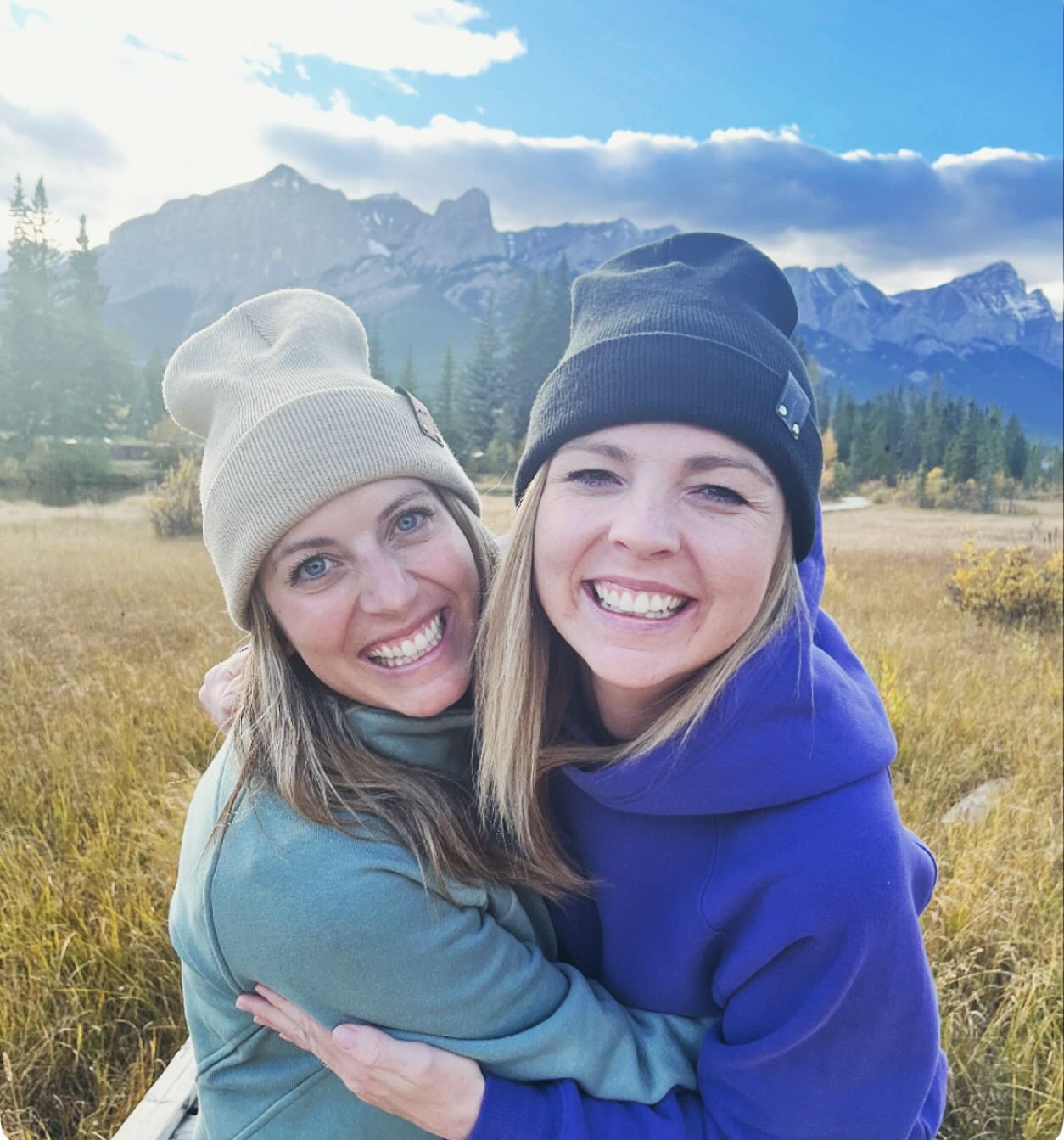 Hi it’s us (Brittney and Christie) - the faces behind Branded Basics.
We started Branded Basics while we were both on maternity leave. What started as a fun way to spend time together and personalize our son’s apparel, quickly turned into a business venture.
Now three years, and two more babies later we are still working hard to create custom apparel for families, businesses, and furry friends and we’re having a great time doing it.
Thanks to all of you for the ongoing support!