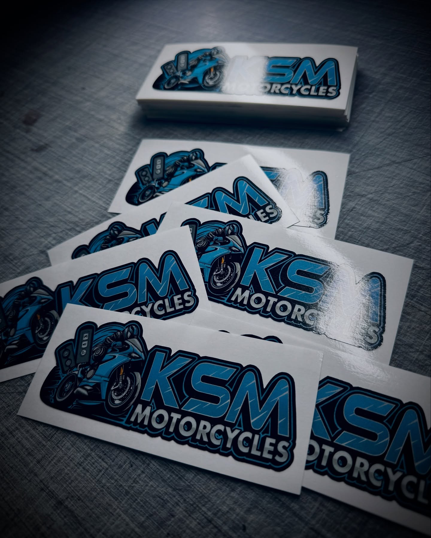 Full colour reflective stickers printed for KSM Motorcycles.
Fully waterproof, scratch and UV resistant.
Durable and made to last.
#reflectivestickers #durablestickers #customstickers #customprint #waterproofstickers #vinylstickers #printshop #motorcyclestickers