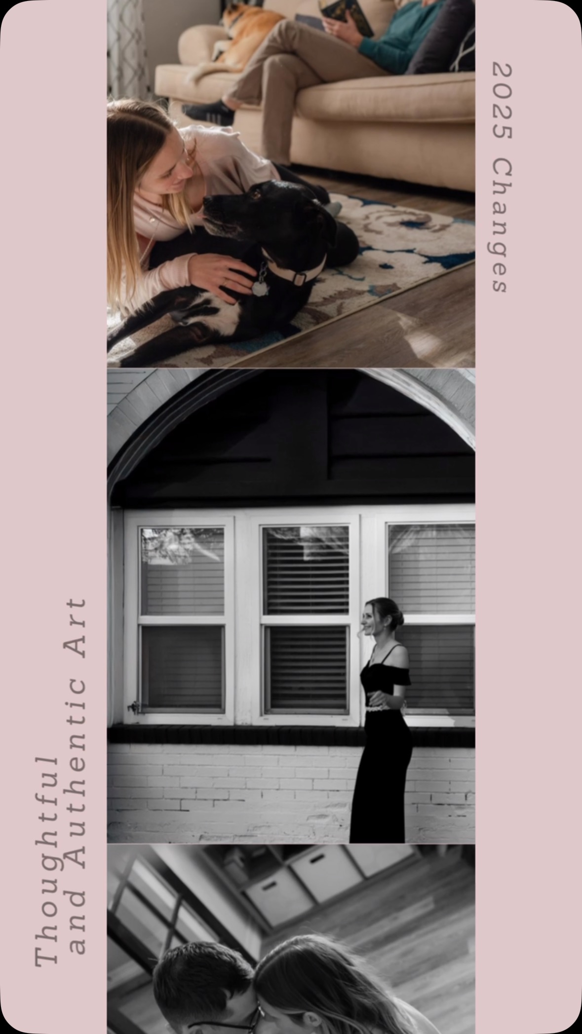 I’ve been feeling at a crossroads for awhile now and unsure what path the take.
Since I lost so many people in 2022, I’ve been feeling like I’m running out of time. I’ve put pressure to do everything all at once, push harder, do more, be more, and struggling to outrun the reality that there just isn’t a way to make sure you do everything before tragedy hits. There’s not a way to live life crammed with everything you love so that you are ready for the moment everything changes.
In an effort to take off the pressure and slow down this year, my photography services are switching to pay what you can. This is not because I don’t value myself or think my photos are “bad.” It’s actually because I think I’m worth it to focus this area of my life on creativity rather than productivity at this time. On art rather than business. So there won’t be any packages listed on my website anymore.
Some projects I’d be really interested in this year involve more in-home and in-community work. I’d also be down for a summer trip to the sand dunes. Pride minis in June would be awesome too.
I’m excited and hopeful for all of you who will join me on this journey for 2025. Let’s capture some cool shit, yeah?