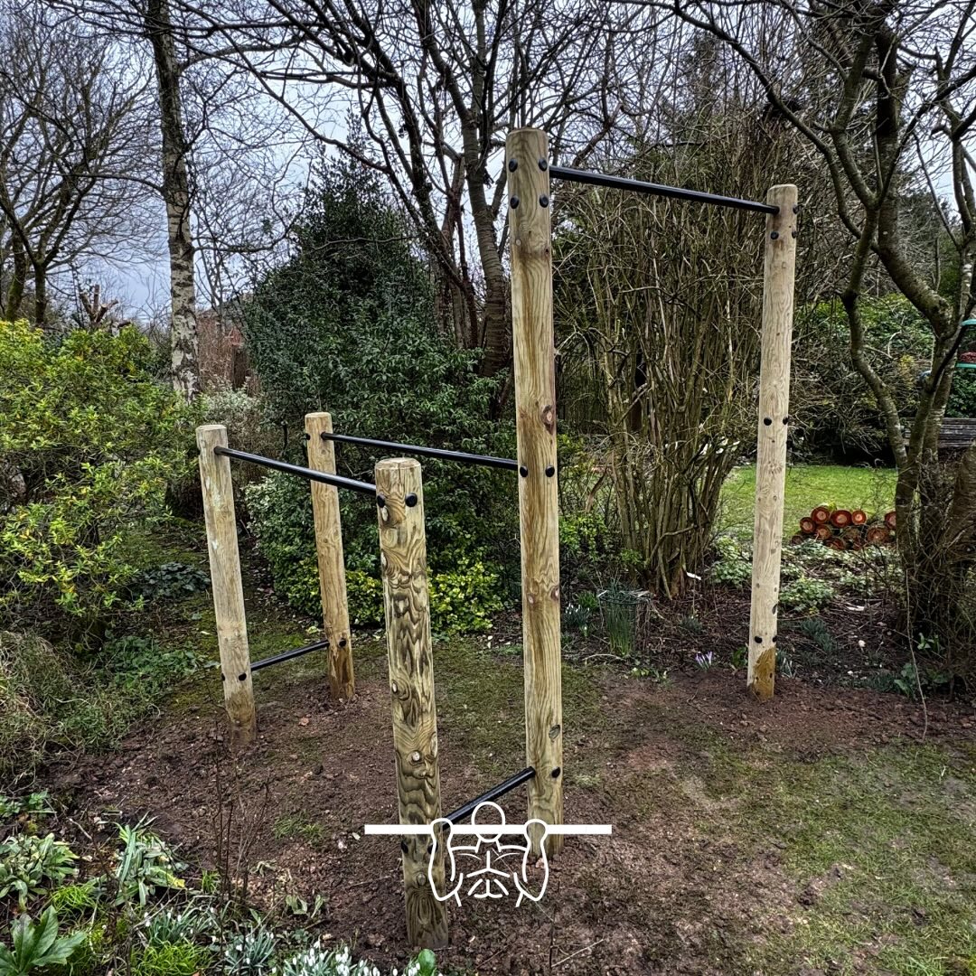 Pull up and dip installation today in Salisbury. Get ready for spring!! #gardengym #pullups #outdoortraining