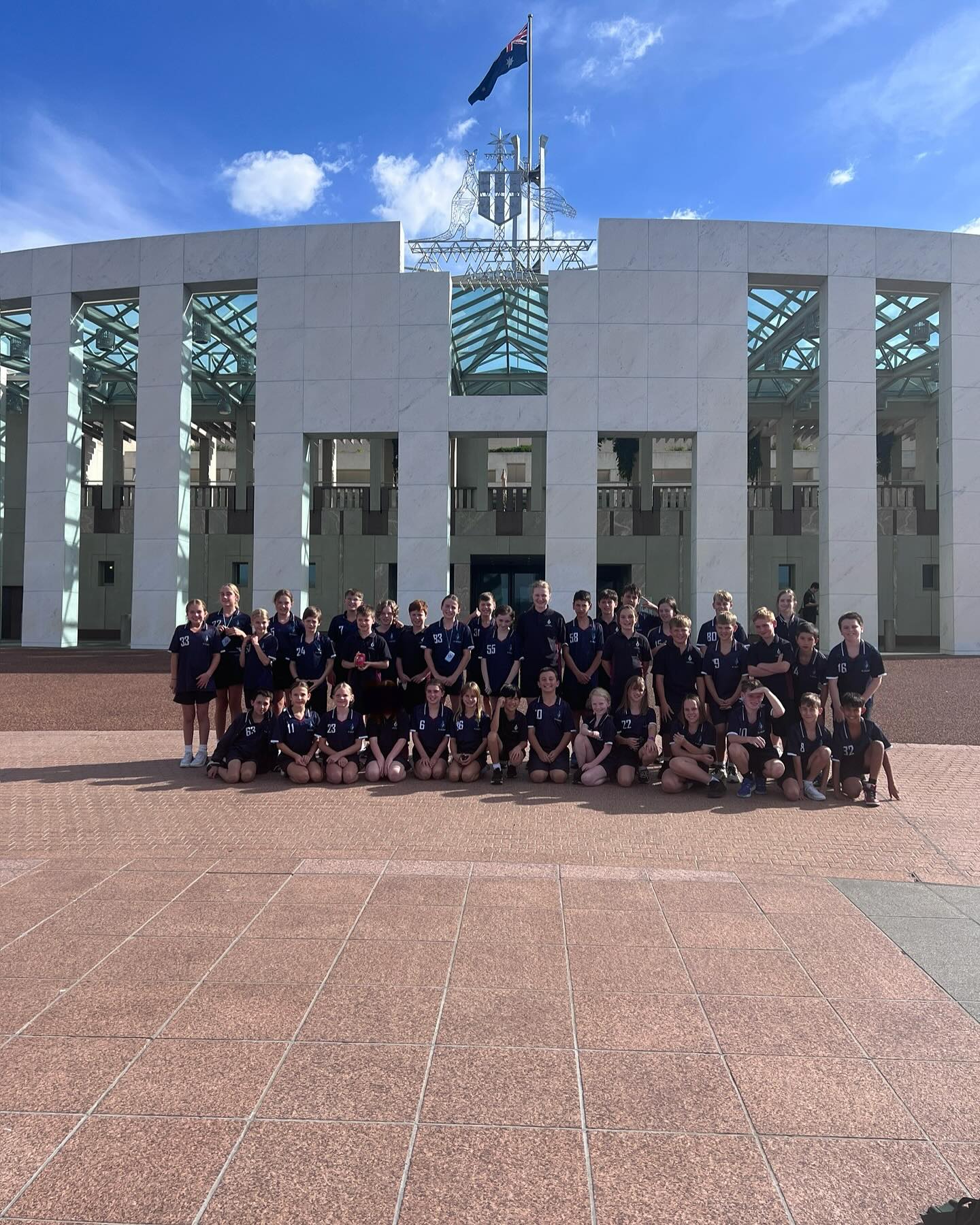 Although shorter than planned, our Year 5 and 6 students had a blast while it lasted on Canberra Camp! Parliament House, the Australian War Memorial, the Electoral Education Centre, the High Court of Australia and Questacon were among the highlights. So much learning!
We congratulate the students for the way they represented themselves, their school and their families while they were away. We are very proud of them.
We also thank Mrs Josie Miller, Mr Levi Otto, Mrs Nicci Murdoch, Mrs Aggie Gorski and Ms Maddi McKee for their efforts on camp, especially while dealing with considerable sickness. We are very grateful for your dedication and support of the students.