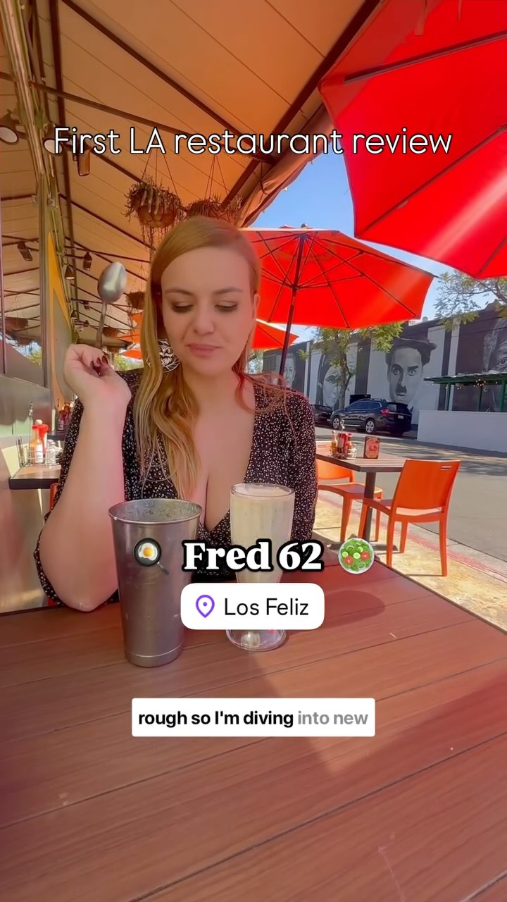 Looking for a retro vibe and delicious eats?
@fred62la in Los Feliz has it all! 🥗🍟🍔🥞🧇🍦
Thanks so much to @yisethbrendlinger for helping shoot this 🙏
#ad #foodblogger