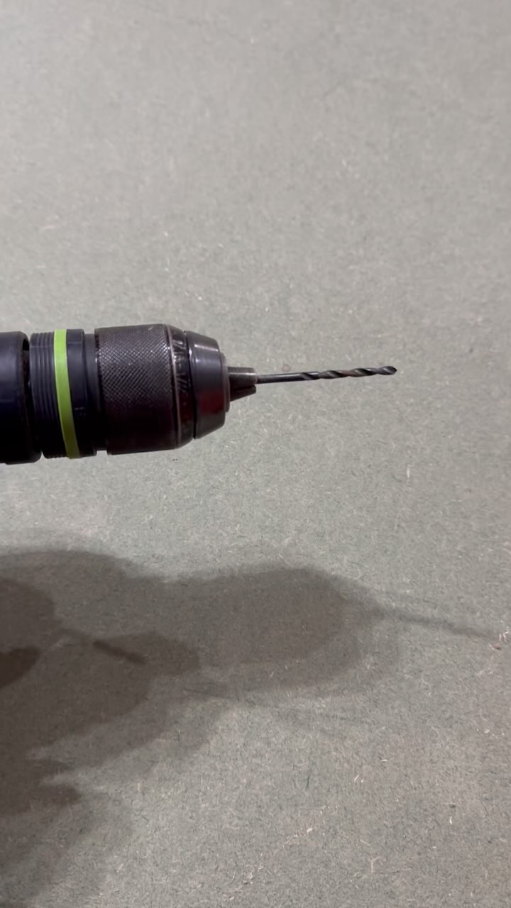 I think there might be something wrong with my drill bit 🤔 #carpentry #bath #somerset #bathuk #storage #site