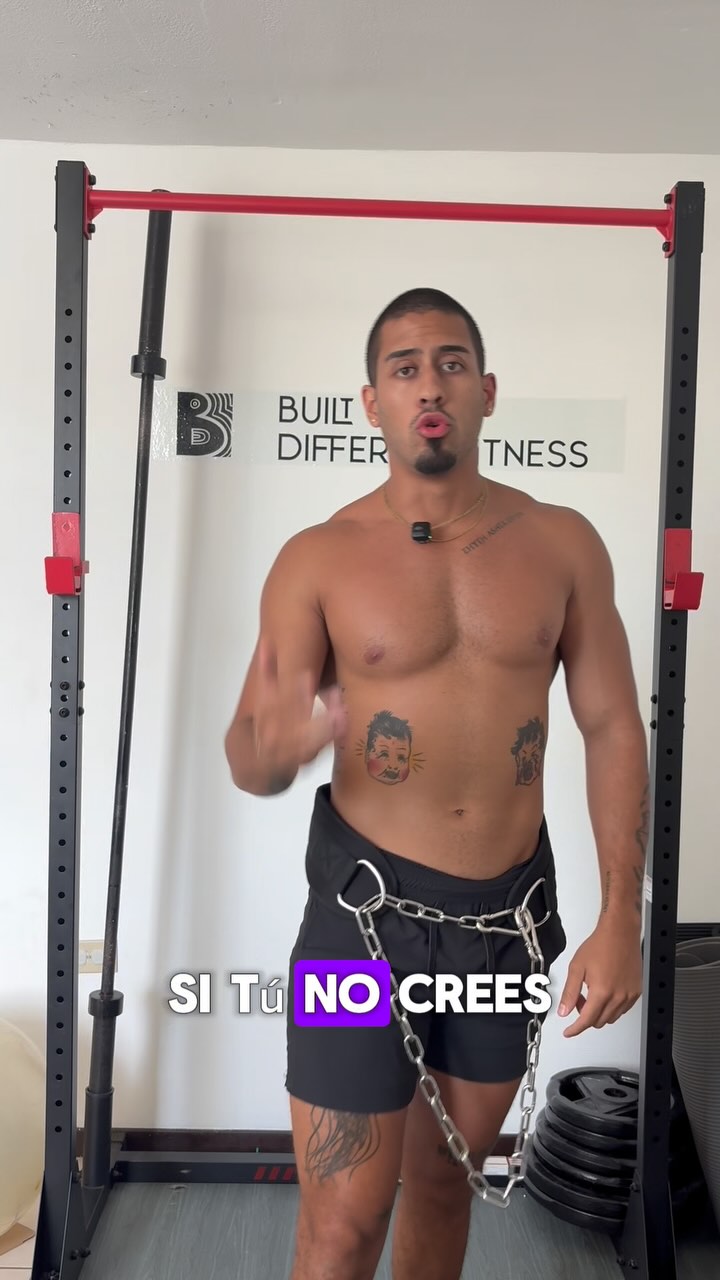 SI TU NO CREES EN TI, NADIE MAS LO HARÁ
Camina, entrena y vive como si fueras el elegido. Porque lo eres. CRÉETELA. #BuiltDifferent