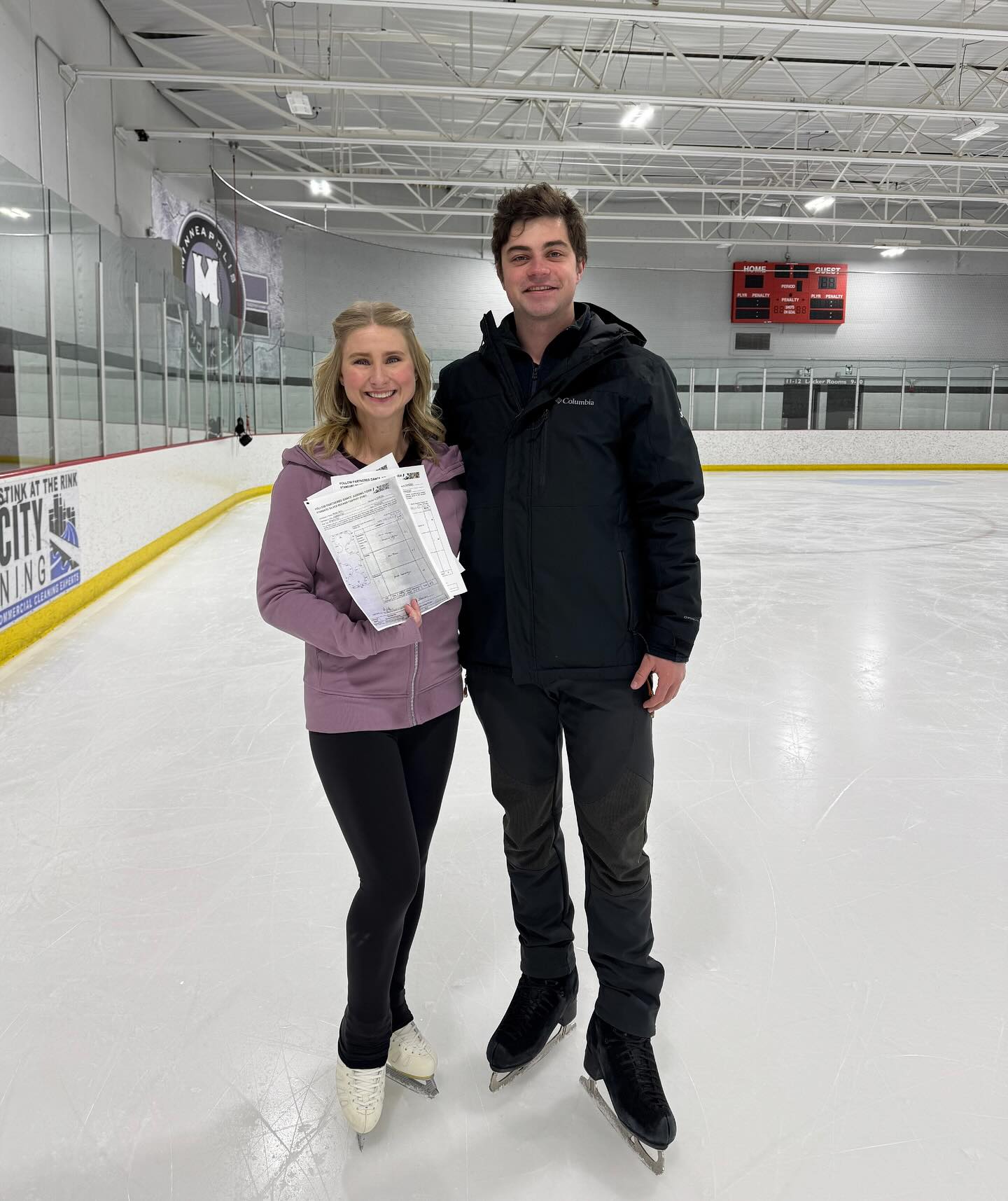Coaches skate too!!! So much fun testing ice dance. Four more tests down and can’t wait to keep going! Thank you Sam for helping me get back into partnered ice dance!
#passingtests #icedance #usfigureskating #edeaskates #solofreedance
