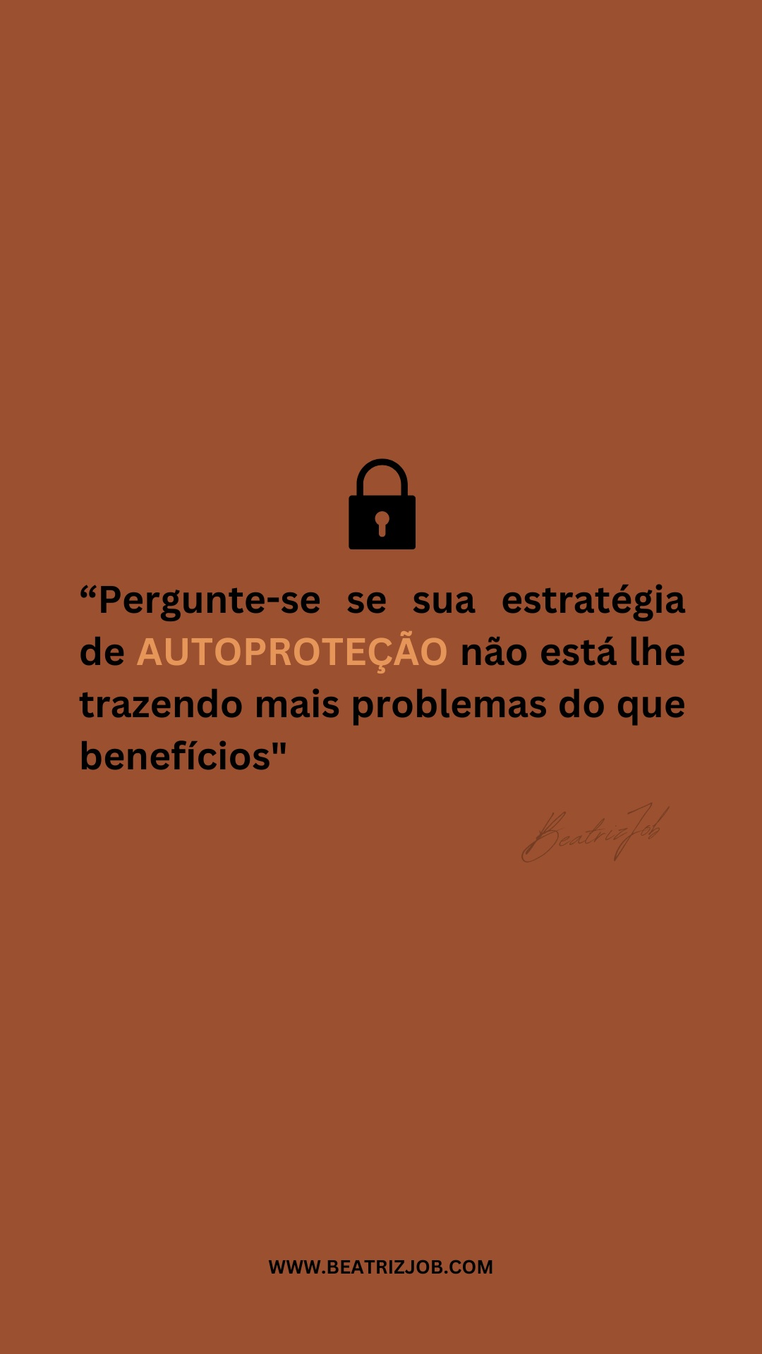 Pode parecer contraditório, mas procure olhar por outro ponto de vista: na tentativa de evitar reviver e reproduzir algumas situações ou sensações desconfortáveis do passado, sua mente vai tender a evitar tudo que é NOVO também.
Por quê?
Porque a sua mente já sabe do que ela tem que se proteger e o que não REPETIR. Mas... e as novas experiências? O novo é desconhecido. Como se proteger de algo que não conhece? EVITANDO também. Pois, é! Complexo, certo?
Logo, será uma pessoa resistente às mudanças, que usa da comunicação agressiva para enfrentar os conflitos, que evita expor seus sentimentos, é desconfiada com os outros, que não se entrega aos relacionamentos, e principalmente, que não constrói novas experiências.
Então, o benefício do tipo de autoproteção que você usa entra em questão!
Existe benefício mesmo? E ao comparar com os outros que você desiste de ter ao adotar essa postura... continua valendo a pena?
Criar memórias ainda é o melhor remédio para um passado doente!
Boa reflexão.
--
Beatriz Job 🌻
Psicóloga CRP06/139342
#autoconhecimento #terapiaonline #psicanalise #mecanismosdedefensa