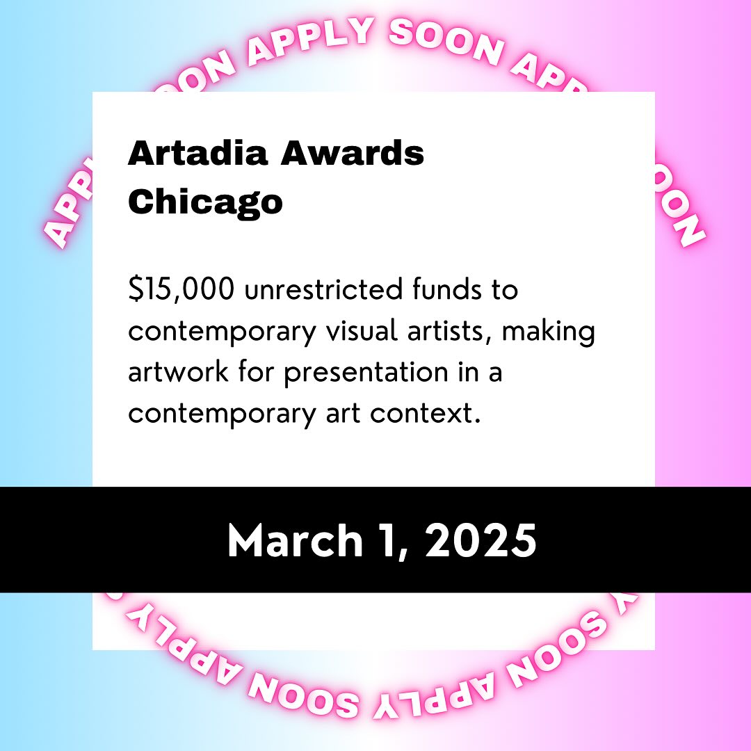 MARCH GRANTS
$15,000
Artists
⏳ Due 3/1/25
$15,000 unrestricted funds to contemporary visual artists, making artwork for presentation in a contemporary art context.
https://artadia.org/awards/
#unrestrictedfunds #marchgrants #artists #callforentries #deadline #grants #grantwriting #artprize #grantconsultant #grantpro #fundraising #development
