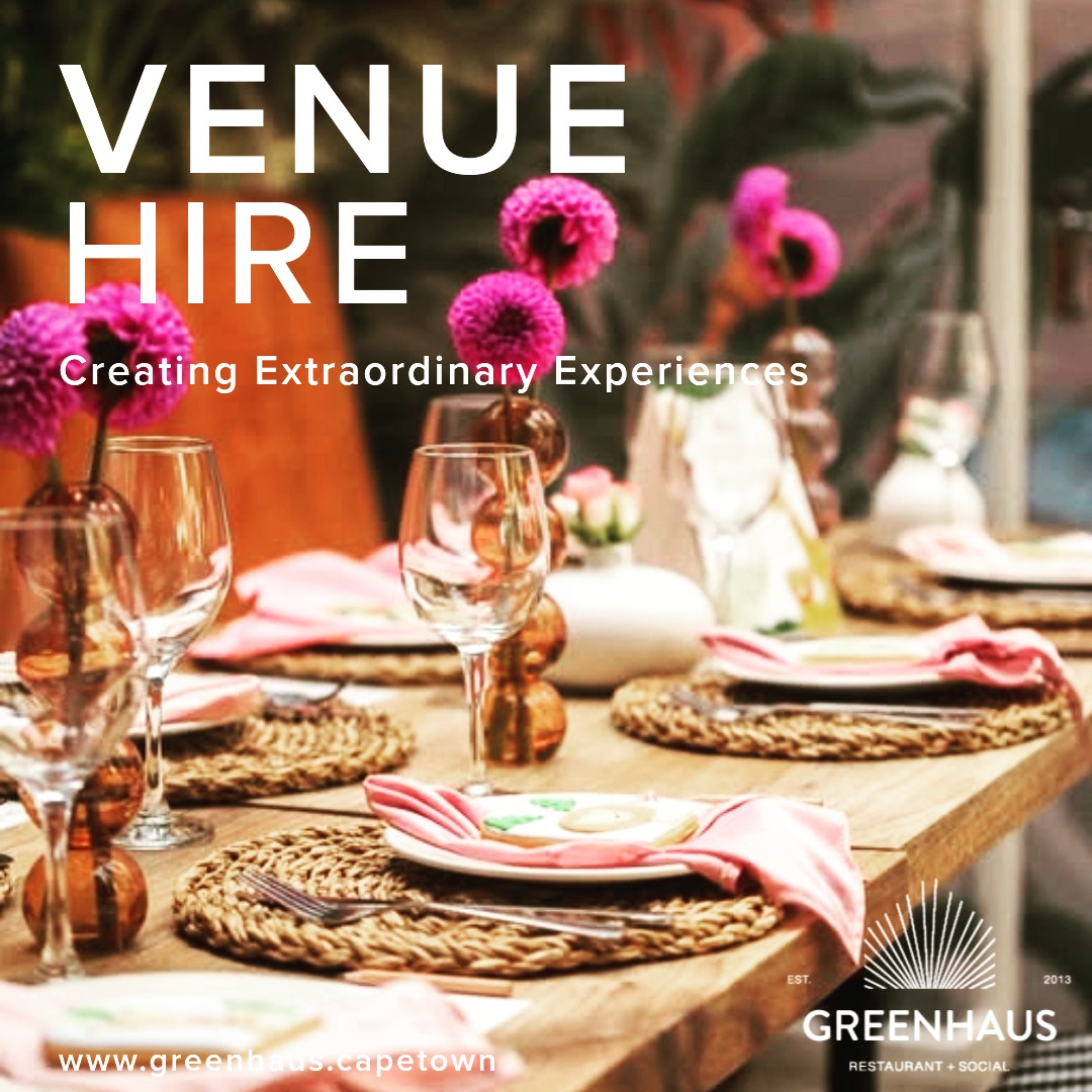 Looking for the perfect venue to celebrate life’s special occasions?
Greenhaus in Sunningdale offers a stylish, inviting space ideal for baby showers, bridal showers, birthdays, micro-weddings, and more!
With a warm ambiance and dedicated event coordination, we’re here to make your celebration truly unforgettable. Secure your date today—we’d love to be part of your special moments!
www.greenhaus.capetown/venue-hire
events@greenhaus.capetown
#greenhauscpt #venuehire #CelebrateInStyle