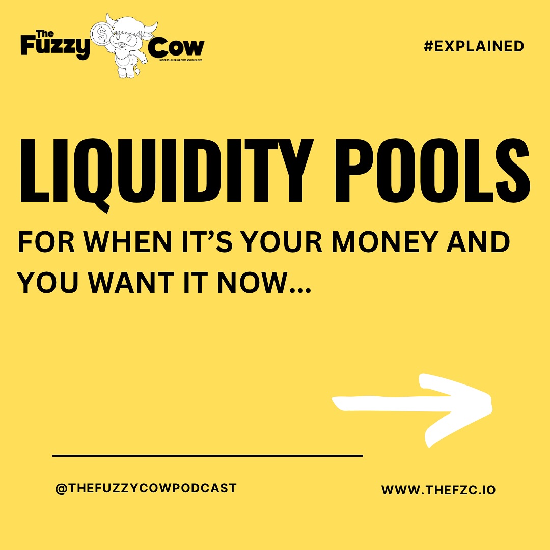 Liquidity Pools or “LPs” are a fancy way of saying “holdings”in web3. They are the reserves of funds placed into an exchange, token launch, or other tokenized project to serve as an anchor for value and as the means to fulfill clients or community members withdrawal requests. Learn more with #Explained, and get more of our free flashcards available exclusively at www.thefzc.io.