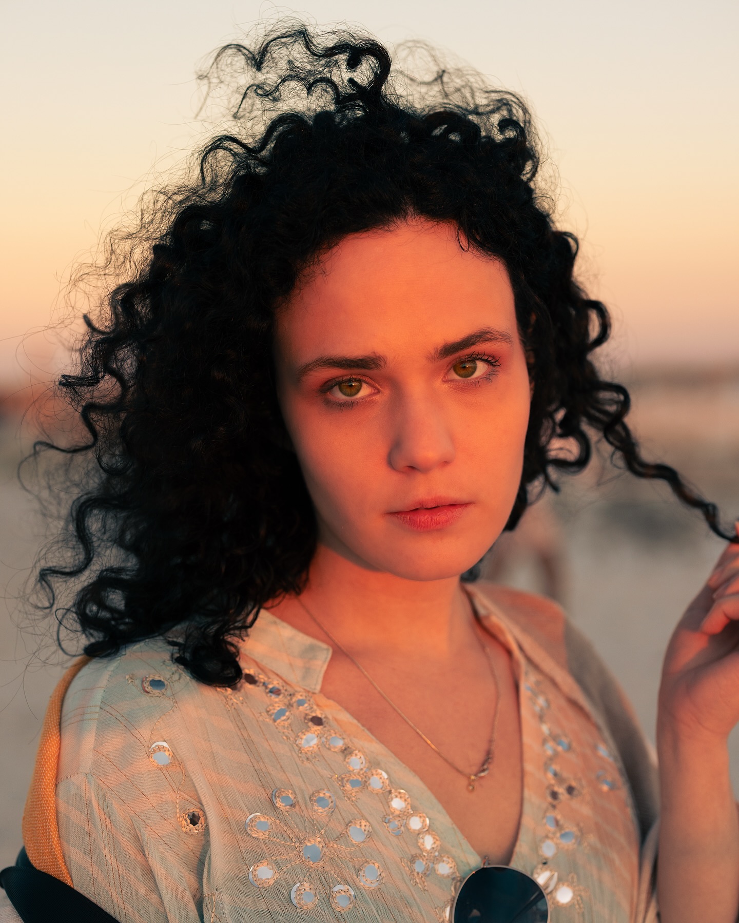 Golden hour at its peak