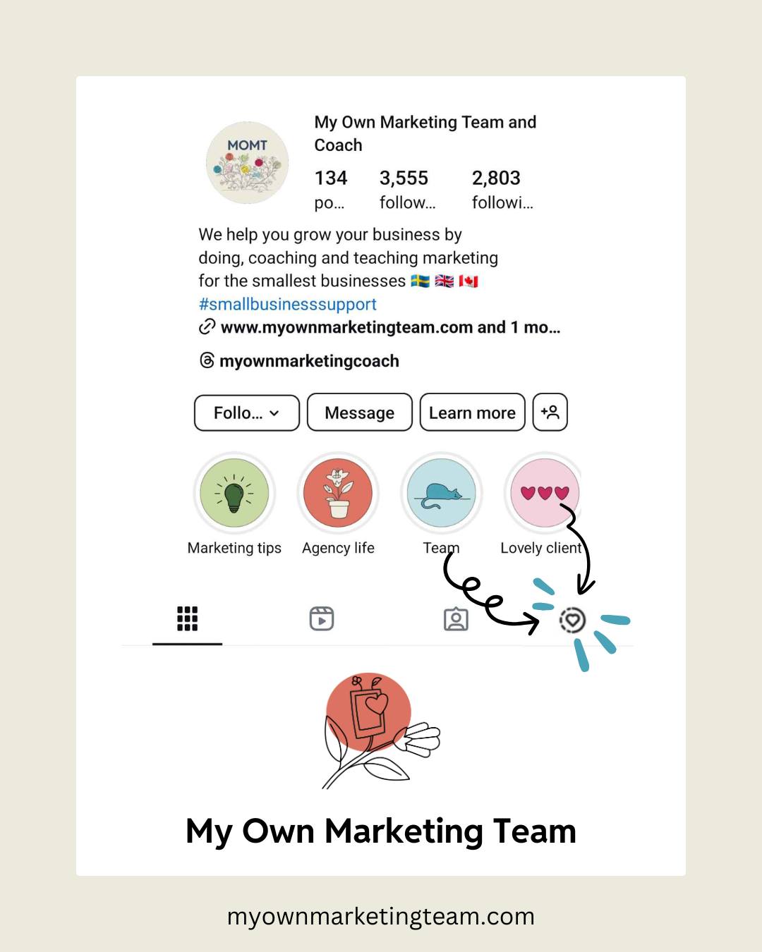 👀 Say goodbye to highlight bubbles. Instagram is replacing them with a tab next to posts and Reels.
Your saved stories aren’t going anywhere, but they’ll now have a different look and placement.
💡 This update means you’ll want to rethink how you use Highlights to showcase your business.
📢 With our Social Media Account Set-up service, we structure your profile to make it clear, professional, and engaging for visitors.
➡️➡️ Need help structuring your Instagram for a better user experience? Let’s talk.
www.myownmarketingteam.com