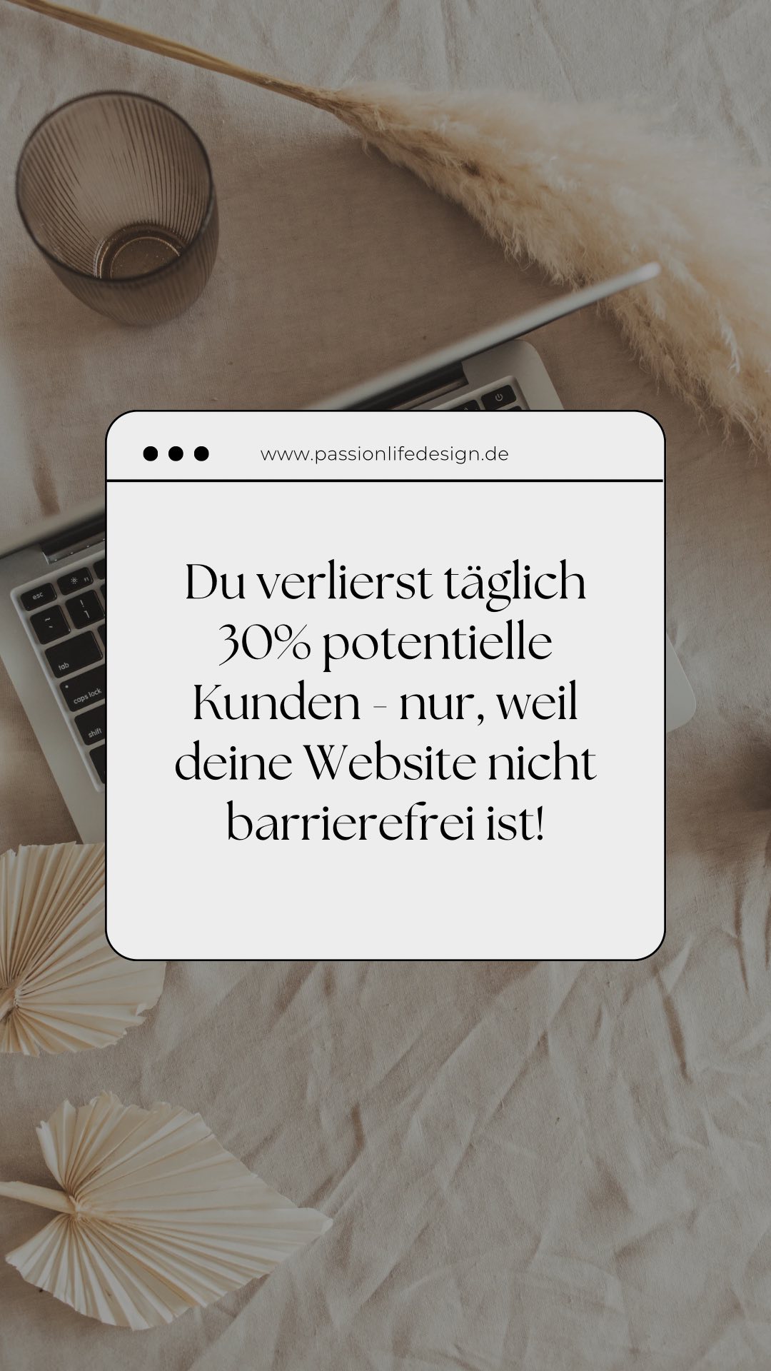 Barrierefreiheit im Web ist kein Luxus, sondern eine Notwendigkeit. Menschen mit Sehschwäche, motorischen Einschränkungen oder kognitiven Beeinträchtigungen stoßen täglich auf Websites, die für sie nicht nutzbar sind. Das bedeutet: Sie können deine Inhalte nicht lesen, deine Buttons nicht klicken oder deine Formulare nicht ausfüllen.
Wenn deine Website nicht barrierefrei ist, verlierst du nicht nur Kunden, sondern riskierst auch rechtliche Konsequenzen – in vielen Ländern gibt es bereits Gesetze zur digitalen Barrierefreiheit.
🔎 Woran erkennst du, ob deine Website barrierefrei ist?
✅ Kontraste & Farben: Texte müssen sich deutlich vom Hintergrund abheben.
✅ Schriftgröße & Lesbarkeit: Mindestens 16px, gut lesbare Schriften ohne dünne oder verschnörkelte Buchstaben.
✅ Tastatur-Navigation: Eine Website sollte ohne Maus bedienbar sein – teste es mit der Tab-Taste.
✅ Alternativtexte für Bilder: Screenreader können keine Bilder interpretieren. Alt-Texte sind essenziell für Menschen mit Sehbehinderungen.
✅ Barrierefreie Formulare: Klare Beschriftungen und verständliche Fehlermeldungen helfen allen Nutzern.
✅ Untertitel & Transkripte für Videos: Menschen mit Hörbeeinträchtigungen sind auf Untertitel angewiesen.
✅ Links & Buttons eindeutig benennen: Statt „Hier klicken“ sollte klar erkennbar sein, wohin ein Link führt.
🔹 Barrierefreiheit verbessert nicht nur die Nutzerfreundlichkeit, sondern auch dein SEO. Google bevorzugt gut strukturierte, zugängliche Websites.
🔄 Speichere diesen Post & teile ihn mit anderen Webdesigner:innen– viele wissen nicht, wie wichtig das Thema ist!
#website #barrierefreiheit #webdesign #uxdesign #accessibility #seo #digitaleinklusion #websiteoptimierung #businessgrowth #wixwebsite