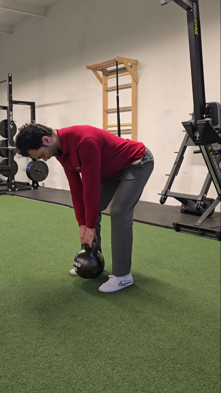 Sometimes routines that look deceptively simple end up being true tests of neuromuscular control and movement quality. As a performance trainer and physiotherapist, I often see clients struggle with this drill—and when I try it, I’m reminded of its demanding nature.
Here’s the protocol: • Initiate with a controlled deadlift to engage the posterior chain. • Pause briefly at the bottom to activate stabilizers. • Transition smoothly into a squat posture and complete the squat. • Repeat twice, then switch sides.
This sequence not only builds quad strength and reinforces antagonist stability, but it also integrates core engagement and refines overall kinetic chain coordination. Embrace the challenge because excellence in movement is built on mastering the fundamentals.
🔥
#performance
#physiotherapist
#functionaltraining
#strengthtraining
#movementscience
#instafitness
#deadlift
#squat
#corestability
#athleteperformance
#neuromuscular
#gymscience
#coachlife
#fitpro
#trainingtips
#calisthenics
#fitdutchie
Searc
