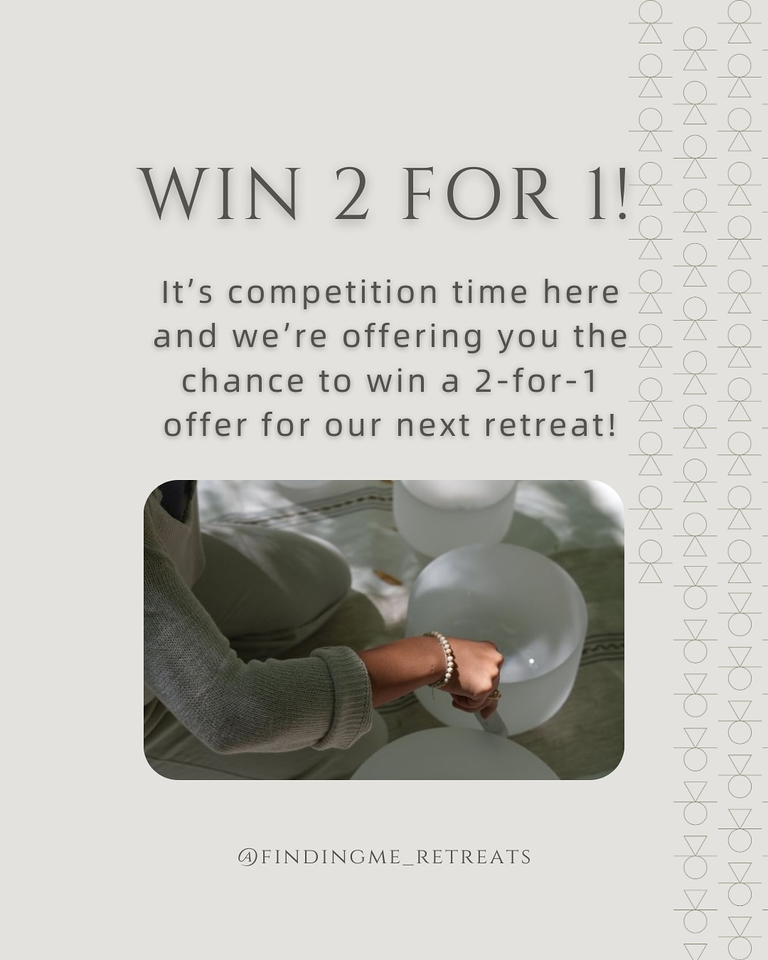 đŤ WIN a 2-for-1 Retreat Experience đŤ
Want to reset, recharge, and experience a life-changing retreat with a friend? Weâre giving you the chance to attend our next retreat at HALF the price!
How to Enter ⤾ď¸
đżÂ Step 1: Tag a friend in the comments â 1 tag = 1 entry (Tag as many as you like!)
đżÂ Step 2: Click the link in our bio & fill in the short entry form! (This confirms your entry)
đ BONUS: Share this post to your stories & tag us for 5 extra entries!
đ˛ Enter on Instagram & Facebook to triple your chances!
đ¨Â IMPORTANT: Only those who complete the form via the link in bio will be entered into the draw!
đ
 Competition closes: Thursday 27th at midnight
đ Winner announcement: Tuesday 4th March at 11 AM
đŤ Tag your besties, follow the link in bio & get ready for a transformative retreat experience!
đ Click the link in our bio to secure your entry!
#WellnessRetreat #SelfDiscovery #MindfulLiving #CompetitionTime #RetreatGiveaway #wellnessjourney #wellness #competition #retreatsforwomen