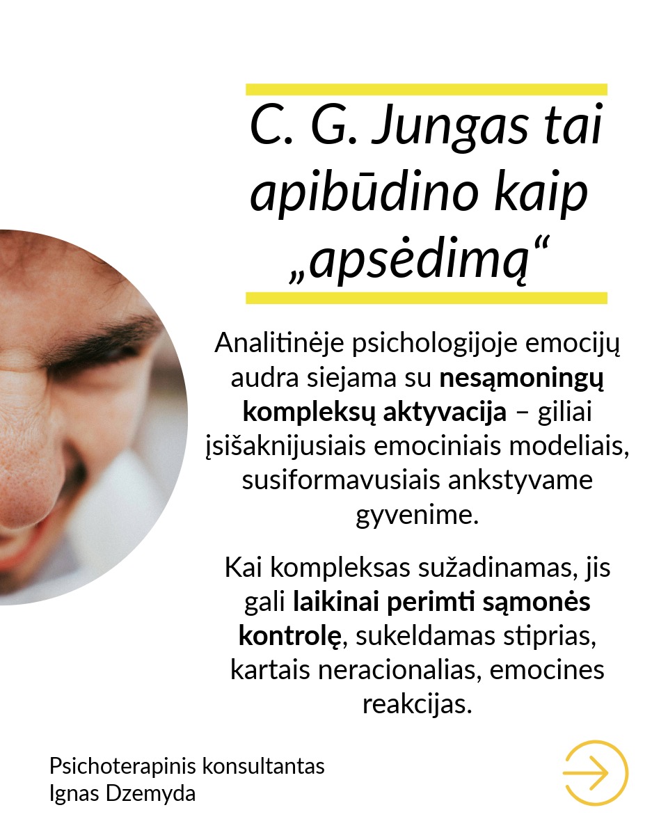 Ar kada jautei, kad emocijos užvaldo taip stipriai, jog atrodo, lyg siaučia audra?
Tai gali būti vadinama emocijų audra (affect storm) – staigus ir intensyvus emocijų antplūdis, kai sunku save suvaldyti. Emocijų audros pasireiškia kaip stiprios emocinės reakcijos, tokios kaip pyktis, baimė, liūdesys ar panika, kurios gali būti neproporcingos jas sukėlusiam įvykiui.
Kas tai yra?
Emocijų audros dažniausiai kyla, kai mūsų vidiniai konfliktai ir neišspręstos patirtys išlenda į paviršių, o psichika negali jų apdoroti ramiai. Toks emocijų proveržis gali pasireikšti kaip: staigus pykčio ar nusivylimo protrūkis; gilus beviltiškumas ir ašaros be aiškios priežasties; baimės ir nerimo bangos, kurių neįmanoma nuslopinti.
Kodėl taip nutinka?
Dažnai tai susiję su neišspręstais santykių modeliais iš vaikystės. Kai kažkas dabartyje sukelia senus jausmus, mūsų psichika reaguoja audringai, tarsi vėl išgyventume tą pačią situaciją. Neapdoroti jausmai gali tapti emocinėmis audromis. Svarbu ne tik jausti, bet ir sugebėti mąstyti apie savo emocijas, kad jos taptų valdomos.
Kaip su tuo tvarkytis?
Atpažinkite ir kartokite sau: „Tai emocijų audra, ji praeis.“ Kvėpuokite ir įsižeminkite. Gilūs įkvėpimai padeda sugrįžti į save. Išrašykite arba iškalbėkite jausmus. Įvardijant, kas vyksta, emocijos silpnėja. Ieškokite giluminių priežasčių. Terapija gali padėti suprasti pasikartojančias emocines reakcijas.
Jei dažnai patiri emocijų audras, svarbu į jas įsiklausyti. Ką jos tau sako?
Nepamiršk pasirūpinti savimi!
#psichologija #psichoterapija
#savespazinimas #psichologas #emocinesveikata #psichologinepagalba #savirefleksija #terapija #psichinesveikata #meditacija #gyvenimokokybė #asmeninisaugimas #augimas