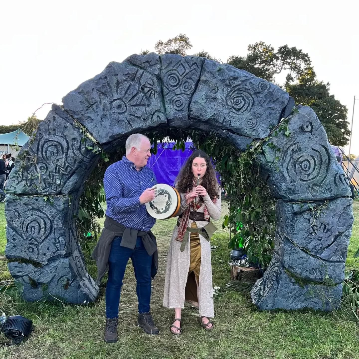 Reminiscing on a September spent building portals in a field last year. 🌀🪨
Sure, what else would ya be doing? At times, I sit there and wonder what I am meant to be doing in this life, and the answer could be so many things, but then when I look at the mad stuff I have done like this, I say "ah yes, this is it!" I am a builder of portals. A bridger of realms and otherworlds. From cosmic to earth. I am an illuminator who brings light into the dark and makes the unseen or invisable visable. Whether its through my paintings, through conversation, teaching, or actually building physical portals, this is what I do and what I am here for.
So, who needs a portal built?
I can't wait to build more mad stuff like this in the field of dreams @fuinneamh_festival this year!
Thanks again to the mega-lithic help in raising this portal @alchemy_signart @blesstheamo
@bazil317 and the many others who helped make this happen in under 5 days!
And of course to @lucasogma for facilitating the space and means for this brilliant madness to occur!
#portal #portalbuilder #megalithic #megalithicportal #portalinstallation #installation #irishfestival #festivalinstallation #fuinneamh #megalithicart #fuinneamh2024 #stoneportal #stoneportalinstallation #ancient #myth #earthgate #earthgateportal #ancientstonecarving #eire #mythology #cosmic #earth #ancientfuture #festivals #irishfestivals #independentfestivals #artinstallations #Irishart #visioneire