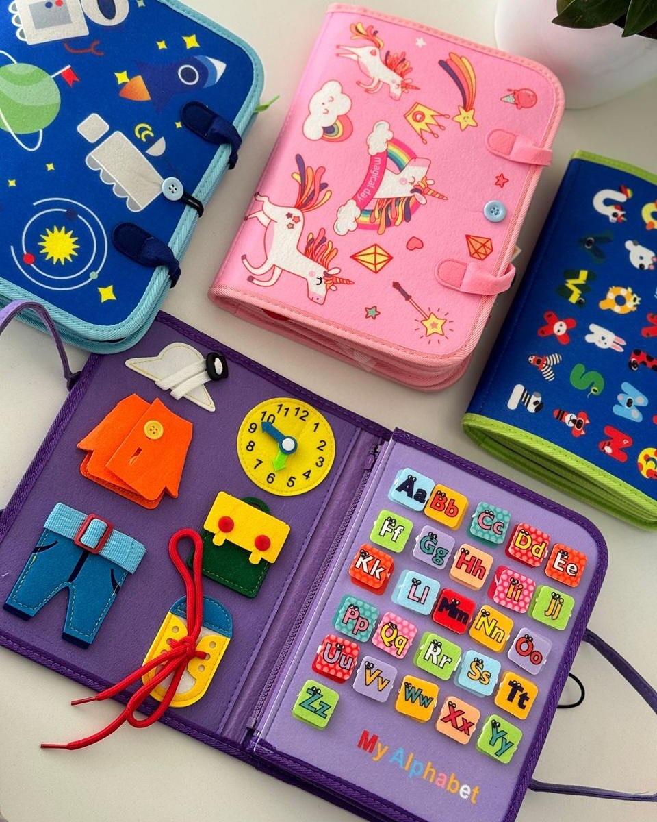 A busy book bag so amazing that it’s great for so many skills!