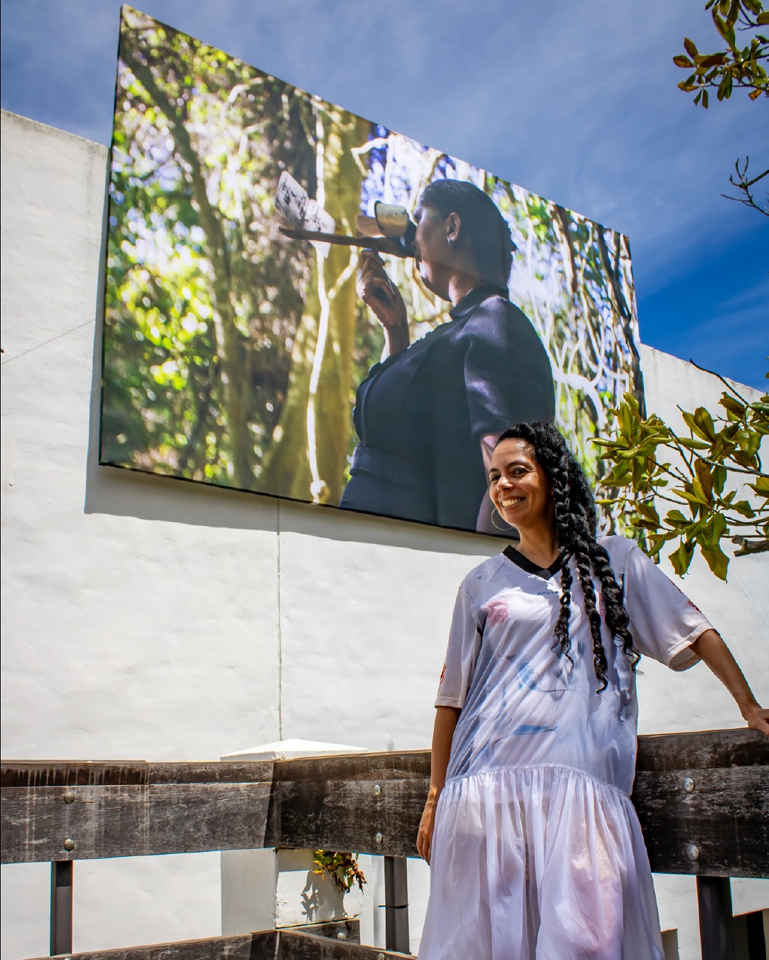 Title: Natural Daughter
Artist: @1alinemotta
Exhibition: Stellenbosch Triennale 2025 In the Current
“Based on a unique analysis of historical iconography and my family’s oral accounts, in “Natural Daughter” I bring to light possible hypotheses about my great-great-grandmother’s origins. There are indications that she was born around 1855 on a coffee plantation in Vassouras, in rural Rio de Janeiro, considered the epicenter of enslavement in 19th century Brazil.”
View Motta’s installation at Oude Libertas until the 30th of April or for the full artist statement, visit www.stellenboschtriennale.com/artworks/natural-daughter
©️ Images by @jumpinthegun_creative
#ST25 #ST2025 #StellenboschTriennale #StellenboschTriennale2025 #AlineMotta #ArtInstallation