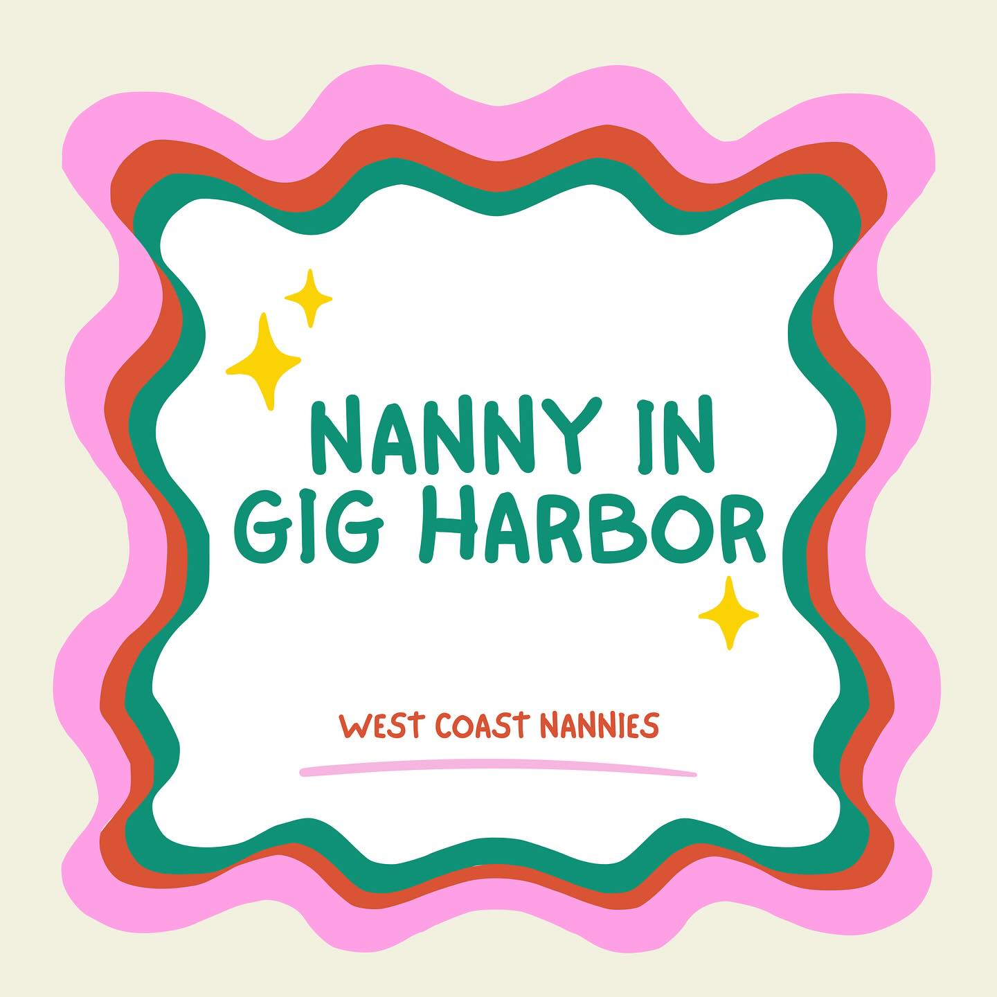 Our newest position is a full time nanny role in Gig Harbor. Check out the job board for full details 🌟