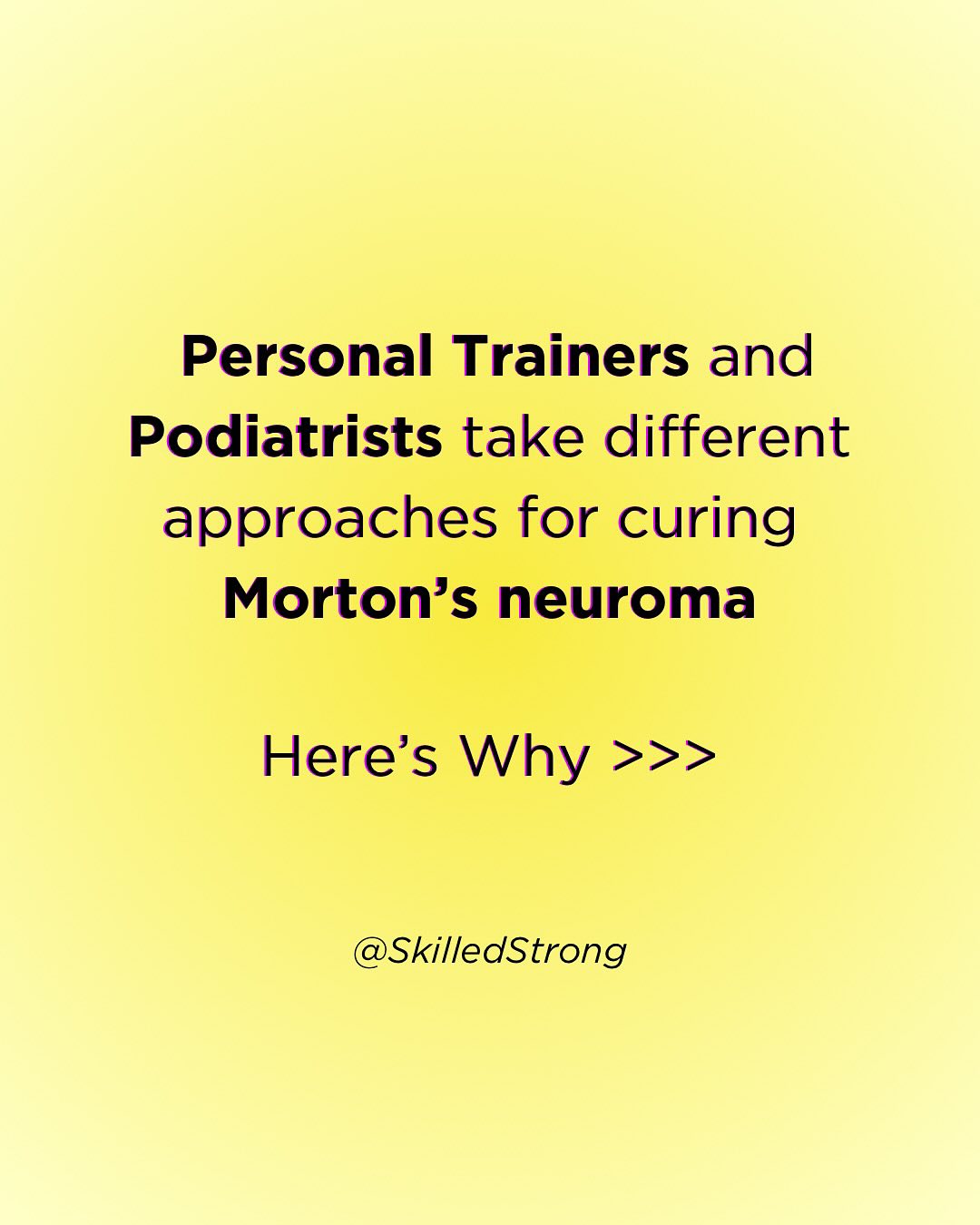 It’s been 7 years since I first experienced debilitating neuroma symptoms
It took me a few months to get rid of them once I started training to improve rotation
If you’re like me, you don’t want a surgery that risks more complications down the road
And after years of helping clients train away their symptoms, we now know it doesn’t need to be a last resort
🔗 in bio to Book a Training Consultation when you’re ready