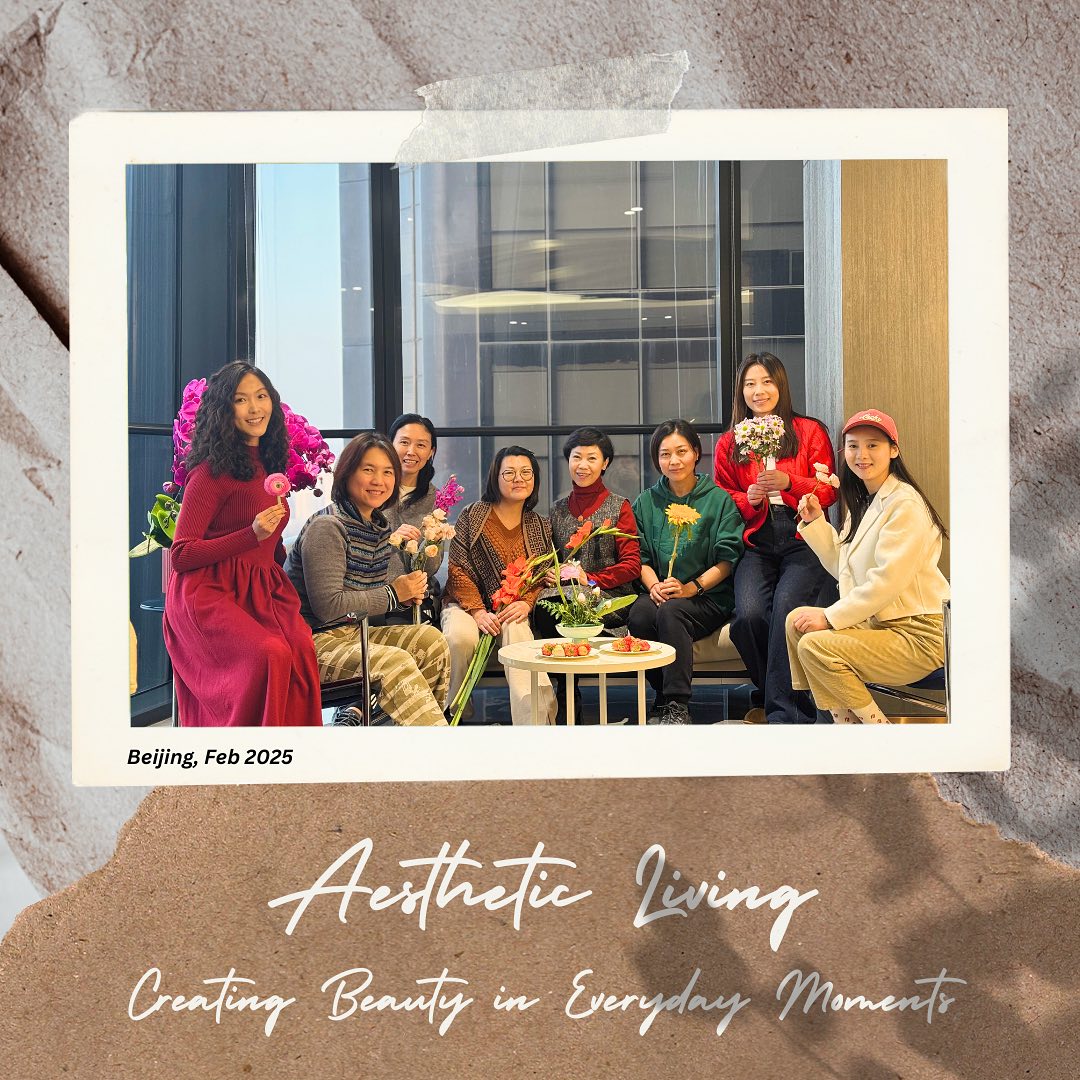 Last week in Beijing, we held the first session of our Personal Flourishing program—Aesthetic Living: Creating Beauty in Everyday Moments. In the serene setting of Central Park Plaza, overlooking Chaoyang Park, we came together to explore beauty through different senses—taste, smell, sound, and vision.
Each experience became a window into the self. As we reflected on what we are drawn to and what we resist, we uncovered deeper insights into our bodies, minds, and hearts. In our shared longing for beauty, we created a space of openness, safety, and resonance—where authenticity could unfold and creativity could flow freely. 🌼
By the end of the session, every participant had become a poet, an artist, a creator. We were moved and inspired by the depth of expression, reminded once again that beauty is not just something we observe—it is something we embody.
As one participant shared, quoting Taiwanese painter and author Chiang Hsun: “Beauty is to come back to be yourself” (蒋勋:美是回来做自己). When we connect with beauty in the world around us, we also rediscover and appreciate the beauty within. 🌷
This is just the beginning—we look forward to the journey ahead.
More sessions are coming up soon in Asia and Europe! Stay tuned : )
#aesthetics #beauty #senses #creativeworkshops #wellbeing #nature #art #empowerment #flow #creativity #mentalhealth #embodimentpractice #aestheticlifestyle