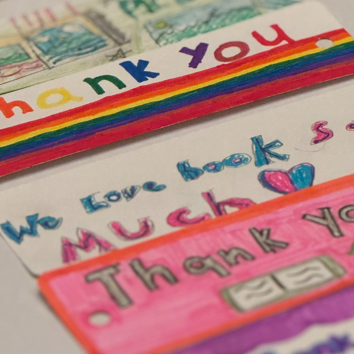 📚❤️ Happy #ReadAcrossAmericaWeek! ❤️📚
These heartfelt bookmarks from students remind us why access to books matters. Every child deserves the chance to fall in love with reading, and we’re proud to help make that possible! 🌟
You can help put books in kids' hands! Just $5 gives a child a book to keep forever. Donate today and be part of the story. 📖✨ www.booksinhomesusa.org/donate or Venmo: booksinhomes
#BooksForAll #DonateForLiteracy #ReadAcrossAmerica #LiteracyMatters