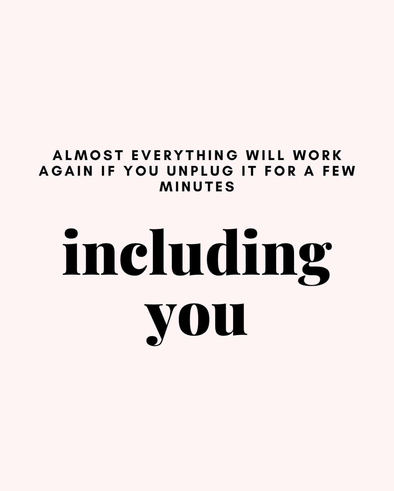 Sometimes, all you need is a little reset. Take a break, breathe, and come back stronger. ✨🔌
#SelfCare #UnplugAndRecharge
#ResetYourMind #TakeABreak #RechargeYourself #MindfulMoments #DigitalDetox #SelfCareMatters #PauseAndRefresh #MentalWellness