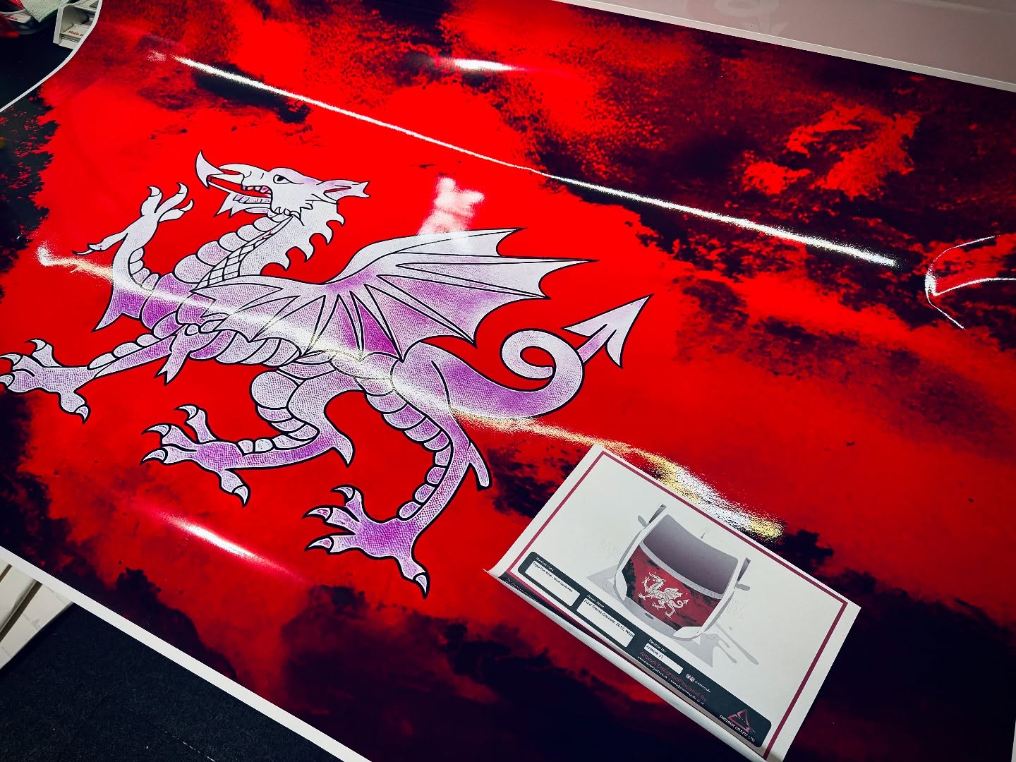 Custom printed bonnet wrap. ā
#wrap #customprint #vinylgraphics #vehiclegraphics #bonnetwrap #printshop