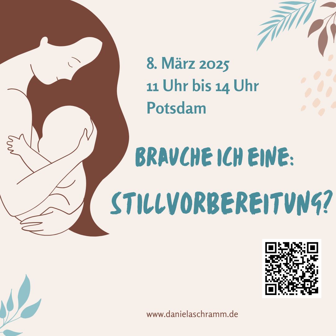 Stillen ist zwar die uns von der Natur gegebene und vorgesehene Nahrung für unsere Kinder, jedoch führen die schlechten Bedingungen unter der Geburt heutzutage nicht selten zu einem völlig anderen, problembehafteten Start ins neue Familienleben, als wie sich viele junge Mamas und Papas dies vorgestellt haben. Es fehlen zudem nicht selten Vorbilder und erfahrene Stillmamas im engeren familiären Umfeld, von deren Wissen wir profitieren können.
In diesem workshop erhältst du alle notwendigen Informationen, die dir helfen sollen, dass dir viele Probleme nach der Geburt erspart bleiben.
#stillvorbereitung #stillvorbereitungpotsdam #geburtsvorbereitung #stillenistliebe #stillproblemelösen #wochenbettvorbereitung