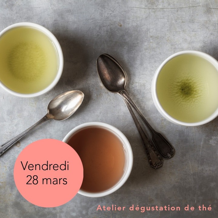 Atelier dĂ©gustation du thĂ©. Pensez Ă rĂ©server. Il nây a que quelques places disponibles #the #degustationdethe #salondethe