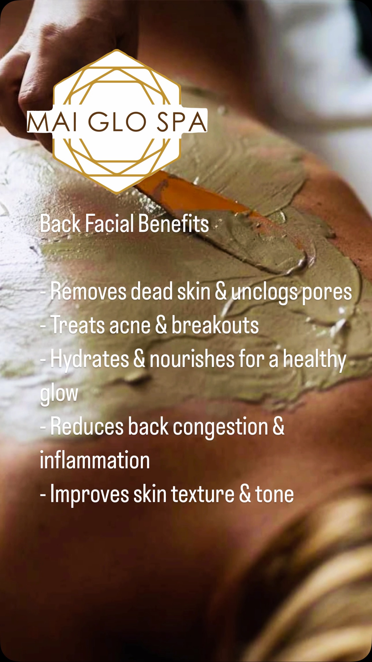 Why You Need a Back Facial! ✨
Your back deserves the same care as your face! A Back Facial deeply cleanses, exfoliates, and hydrates, helping to prevent breakouts, unclog pores, and smooth rough skin. Whether you struggle with back acne or just want a healthy glow, this treatment keeps your skin clear, soft, and refreshed. Perfect for self-care or prepping for special occasions!
💆♀️ Treat your back today—because great skin isn’t just for your face!
#BackFacial #SmoothSkin #GlowFromBackToFront #SkincareEssential