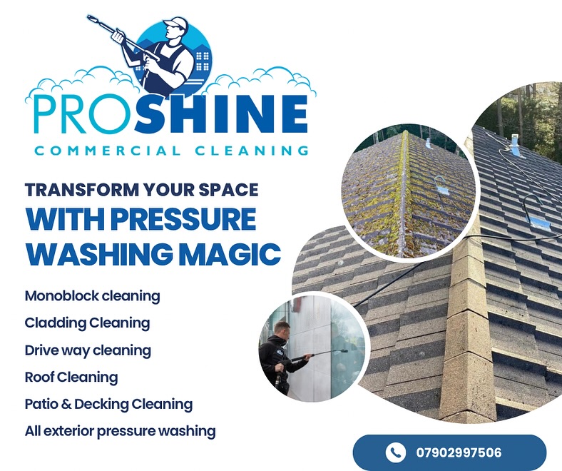 ✨Revitalize Your Outdoor Spaces with Proshine’s Power Pressure Washing!✨
Say goodbye to grime, moss, and dirt! 🚿✨ Transform your driveway, patio, deck, and more with our top-notch power pressure washing services. 🌟
🔹 **Eco-friendly Solutions:** Safe for your home and the environment 🌍
🔹 **Expert Technicians:** Experienced professionals delivering flawless results 💼
🔹 **Fast & Efficient:** We restore your surfaces in no time ⏱️
Your home deserves to shine! Book your power pressure washing appointment with Proshine Specialised Cleaning today and watch the magic happen. 🔥✨
📞 Call us now at: 07902997506
🌐 Visit us at: https://www.proshinespecialisedcleaning.co.uk/pressure-washing
#ProshineSpecialisedCleaning #PowerPressureWashing #HomeImprovement #EcoFriendlyCleaning #TransformYourSpace