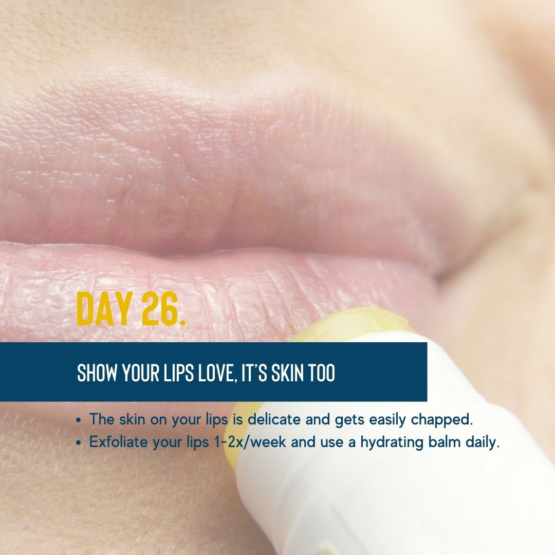 Your lips should not be overlooked and need the same love and care the rest of your face gets.
Your lips are delicate and thin, and can easily get chapped and dried out, especially during the winter.
Treat your lips once or twice a week to an exfoliating sugar scrub. Keep them healthy and supple with daily use of your favorite hydrating lip balm and a lip SPF.
#loveyourskinchallenge #liptreatment #healthyskin #nycskincareblog #nycesthetician #brooklynesthetician #correctiveskincare