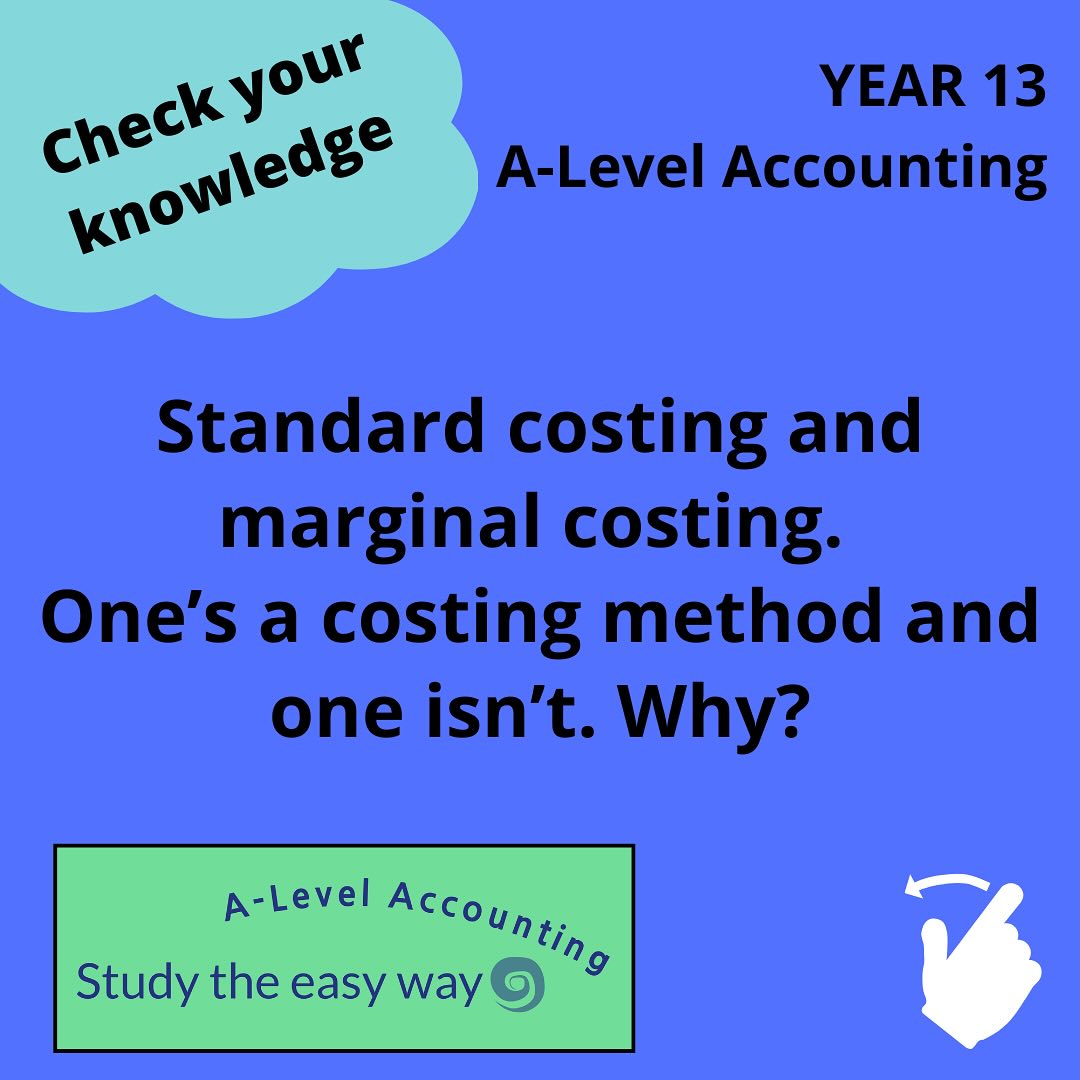 Are you confused about what standard costing is? It sounds like another costing method, but is it? Get clarity on this right now, and for more help with A Level Accounting visit our website studytheeasyway.com where you’ll find FREE study resources
#alevelaccounting #aqaaccounting #alevels #alevels2025 #alevelrevision