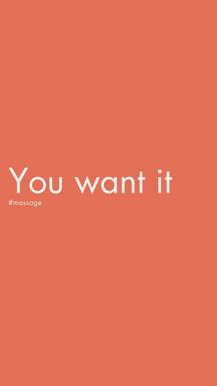 You want it
You need it
You deserve it
You book it
Yes, it’s #massage. Deep Tissue/Relaxing/Sports - your choice. Or check out my website for the other treatments I offer: FDM, Lmyphatic System Boost, Scar Tissue Therapy, Vagus Nerve Stimulation
Use FIRST10 to get €10 off from your first booking.
Treat yourself, you deserve it.
#Barcelona #massagetherapy #relaxingmassage #deeptissuemassage #sportsmassage #scartissuetherapy #vagalnervestimulation #vagusnerve #vagusnervestimulation #FDM #FascialDistortionModel