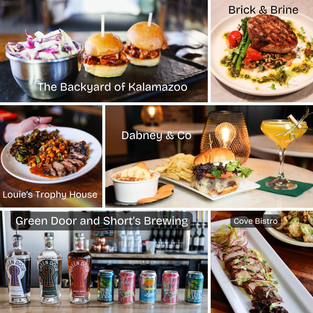 Greater Kalamazoo Restaurant Week 2025 is happening now and runs through March 1st! Now’s the time to plan your foodie adventure, whether it’s a casual lunch, date night, or a night out with friends! 🍽️🍷⠀
⠀
Here’s why you won’t want to miss it:⠀
🍽️ Amazing menus from the best local restaurants, specially curated just for this event!⠀
💸 Special deals like $10 small plates, 2-for-$25 entrées, and $45 multi-course dinners.⠀
🍸 Vote for the official Cocktail of Restaurant Week, featuring spirits from @greendoordistilling!⠀
💃 The perfect excuse for a girls' night, date night...really, any night!⠀
⠀
📲 Check out participating restaurants, menus, parking info, and to cast your vote in the cocktail competition on the website!⠀
⠀
#FoodiesOfInstagram #DiscoverKalamazoo #MichiganFood #MichiganFoodie #MichiganFoodies #Kalamazoo #KalamazooMI #DowntownKalamazoo #DiscoverKzoo #GRFoodie #GrandRapids #GrandRapidsMI #FoodGram #MichiganRestaurants #DiscoverMichigan #PhotoOfTheDay #Foodie #FoodLove #PlacesToEat #MichiganEats #GreaterKalamazooRestaurantWeek #KalamazooRestaurantWeek2025 #EatLocal #PortageMI #RichlandMichigan #VicksburgMI⠀
⠀