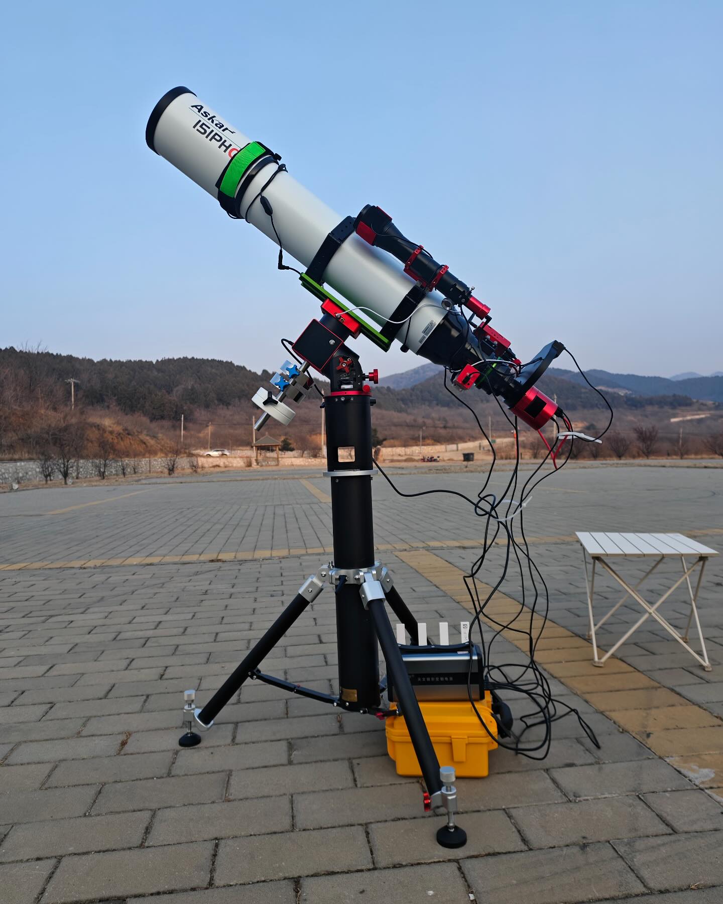 St20 with Askar 151PHQ
#astronomical
#astronomy
#deepskyastrophotography
#harmonicmount
#mount