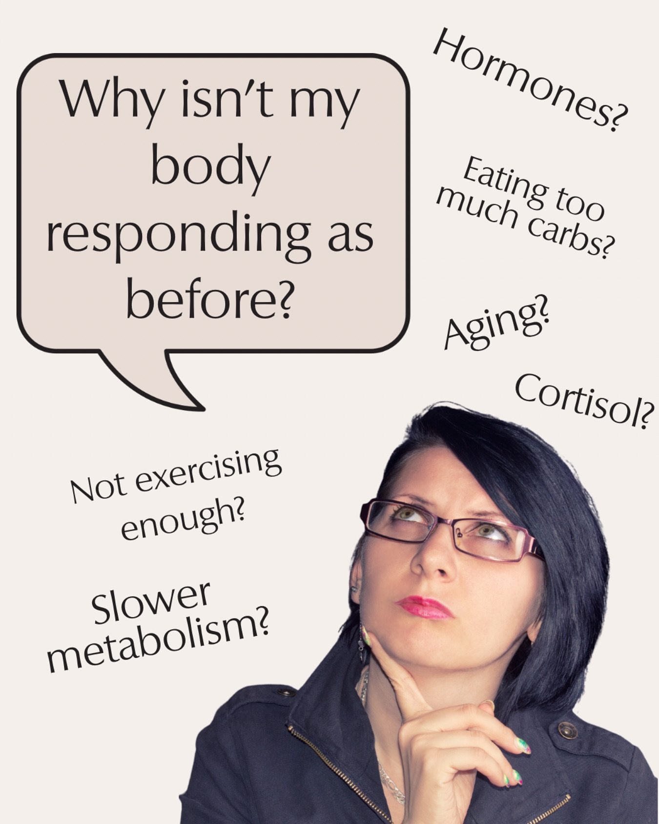 One of the most common questions I get asked is, “Why is my body not responding to things as it did before?”
It can be really frustrating, especially when you’re are eating right and exercising and nothing happens.
To answer that question, I’ll list some possible factors - what applies depends (genetics, lifestyle habits, etc).
1. Hormonal changes
The decline of estrogen during perimenopause can affect our physical body in many ways. One way is to increase fat storage in the abdominal and upper trunk areas. It also can interfere with hunger/satiety hormones which can increase caloric intake and eventual weight gain.
2. Cortisol levels
Lower estrogen decreases stress tolerance - so we activate a stress response (releasing cortisol) more often or for longer periods than before. Cortisol induces abdominal fat storage and preservation of energy.
3. Changes in metabolism
Perimenopause itself does not change our metabolism, but lower muscle mass can.
4. Carbohydrate sensitivity
Not a proven fact, but some women seem to become more sensitive to eating carbs during perimenopause. What evidence has shown though is that we can become more resistant to insulin during perimenopause, so we should watch our carb intake.
5. Lower energy expenditure
With busy lives, joint pains, and more responsibilities, we might not be exercising as much. But that’s not always the case. I have many clients who say they are working harder than before and still not seeing results.Energy balance can vary drastically between individuals. So yeah, it could be that you’re not moving as much, or it could be something else.
The reality is that each woman might have different factors that contribute to their weight gain during perimenopause. It’s important to sort them out so you can apply the proper strategies that can help you achieve your goals.
❤️,
Anna.
#nourishedmidlife