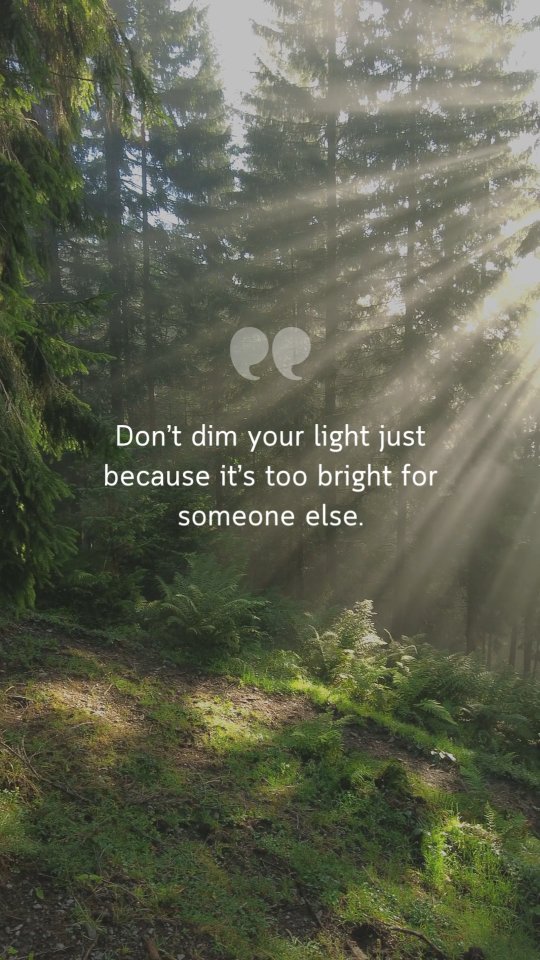 Shine unapologetically. 🌞 #Authenticity
