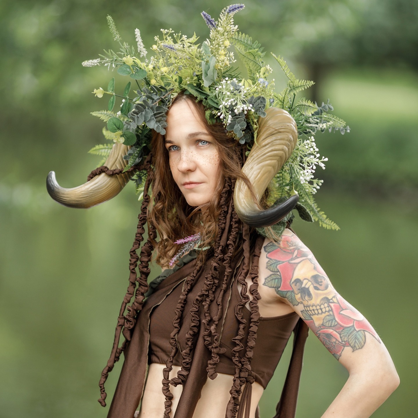 A woodland faun.