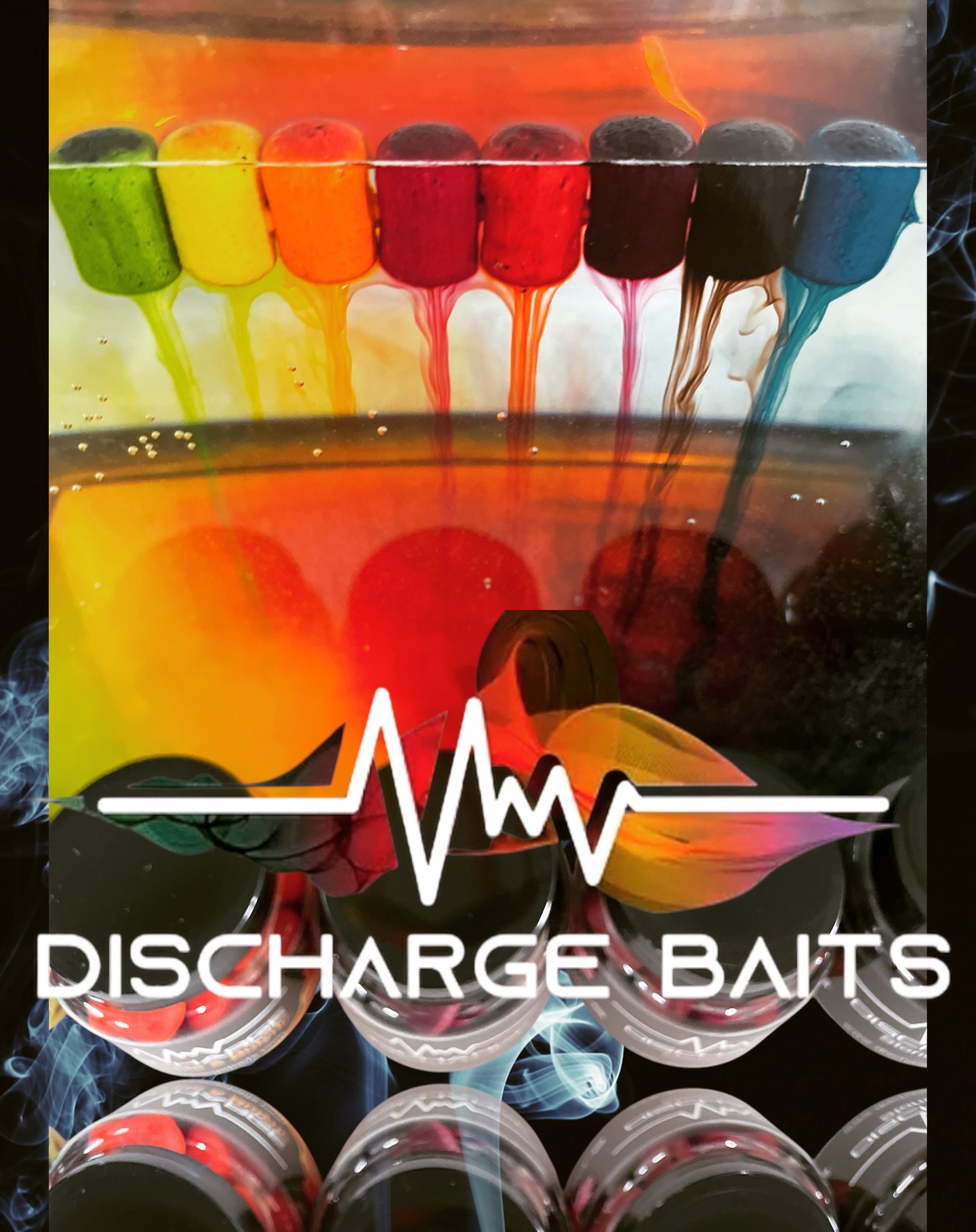 A Rainbow of Oozing Wafters #dischargebaits #wafters #hookbaits #oozing #rainbow #carpfishing #fishing #carpballs #carpporn #popups