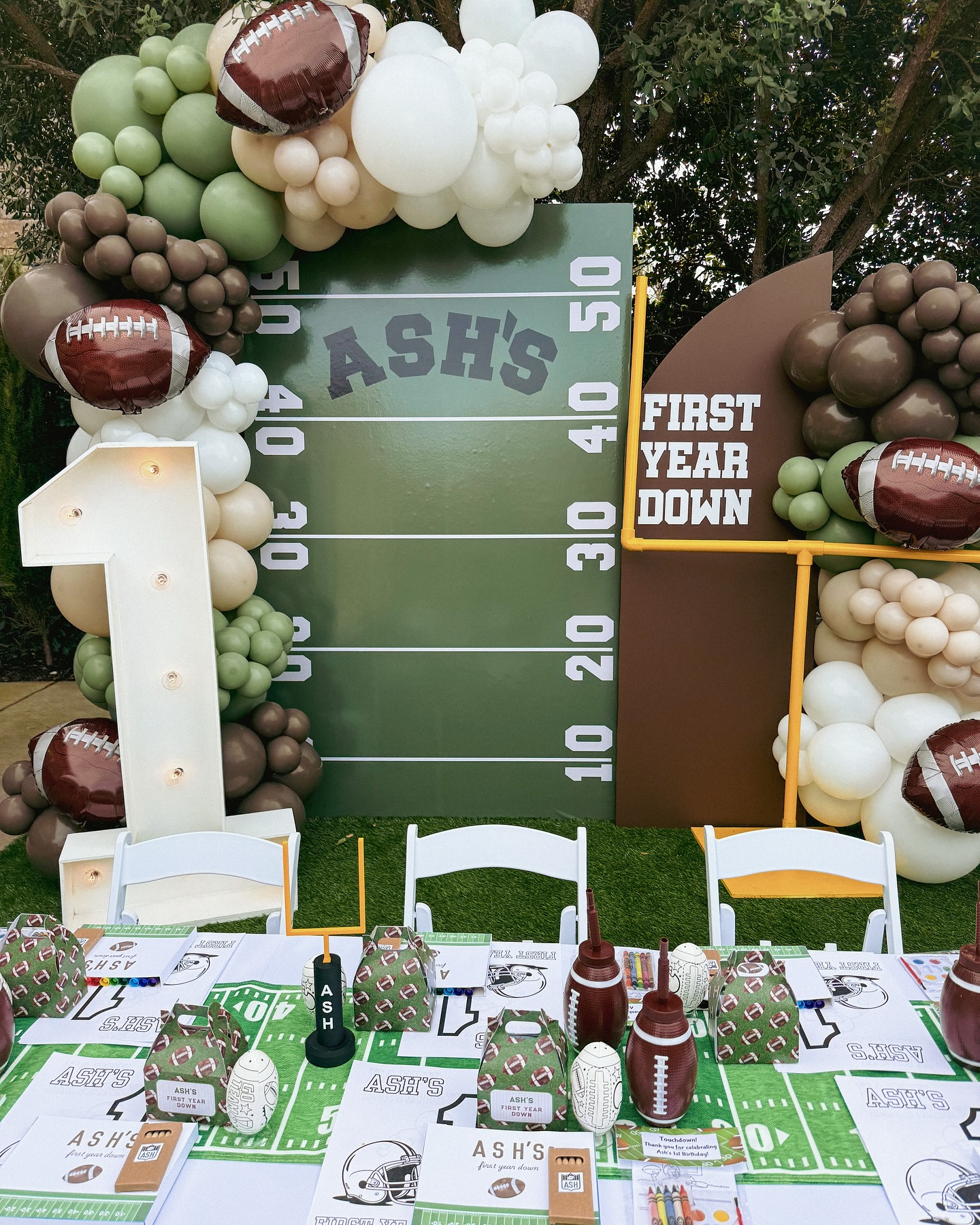 Ash’s First Down 🏈