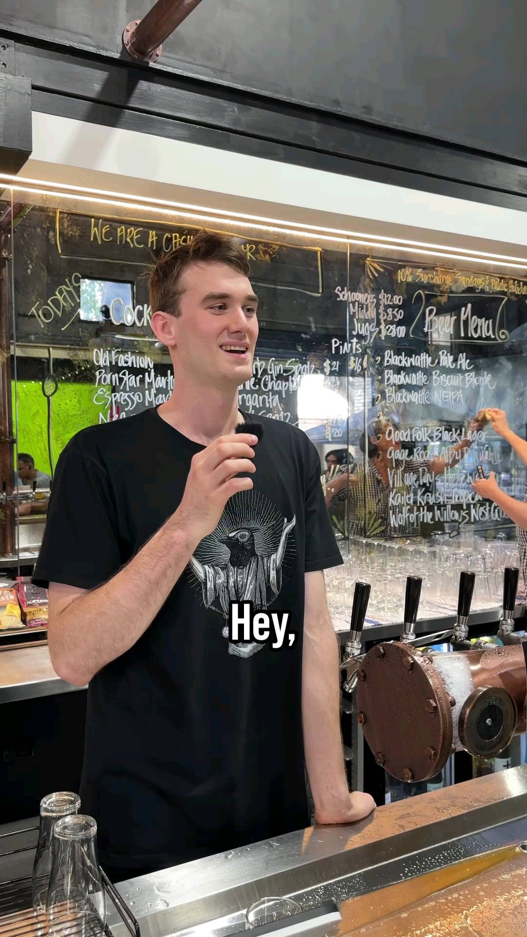 Blackwattle Brewery Biscuit Blonde - Introducing Adam's favourite beer that he's brewed himself!
#brewery #sydneybrewery #beer #alexandria #breweryalexandria #breweryaustralia #independentbrewer #localbrewery #pub #alexandriapub #sydney #sydnepub #sydneybeer #beer #localbeer #lager #biscuitblonde #ale