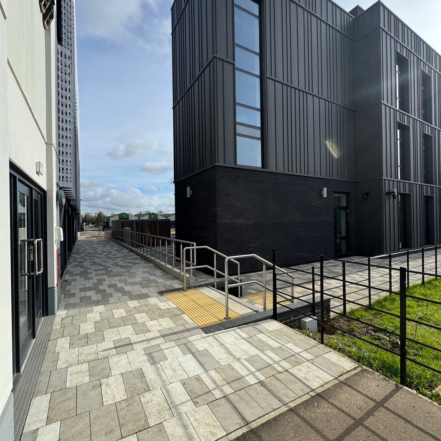 Recently completed staircase extension at Unity Campus for our client @morgansindallconstruction.