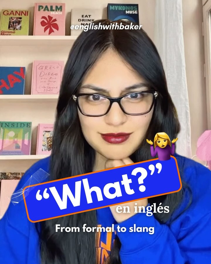 Decir “What?” 🤔 cuando no entendiste algo suena un poco mal (bueno, a menos que quieras que te comparen con Tronchatoro), de otra forma te sugiero las siguientes frases (de formal 🤓 a slang 🤪) para poder comunicar la misma idea.
⭐️Sorry, could you repeat that, please?
⭐️ Could you say that one more time?
⭐️What was that again?
⭐️I didn’t catch that
⭐️Come again?
⭐️Huh?
Por supuesto que hay más ¿conoces otras formas de decir what? 🫢 en inglés? 👀 ¡Te leo en los comentarios!
#englishwithbaker #aprendeingles #ingles #englishteacher #learnenglish #inglesonline #inglesfacil